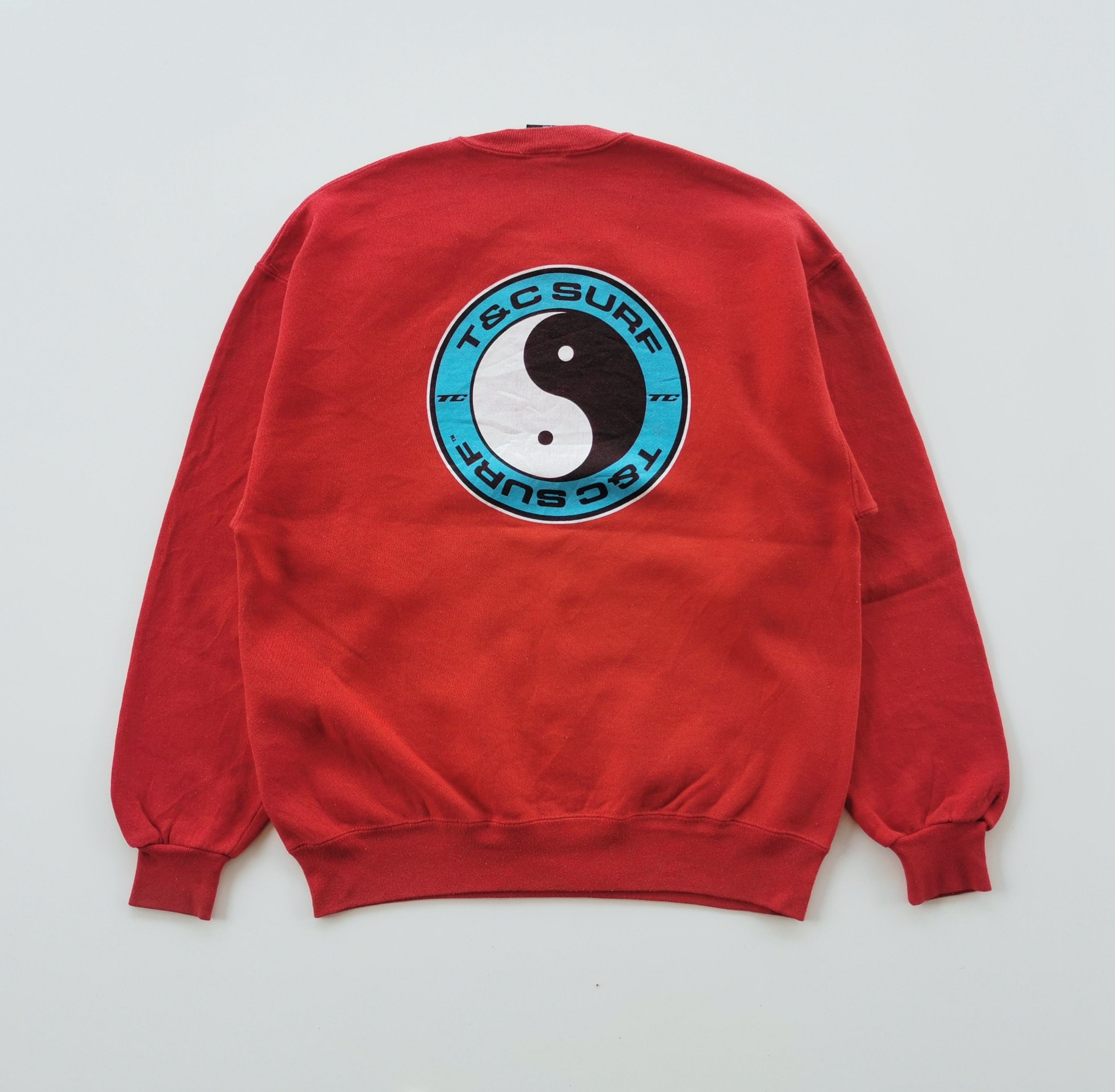 Vintage Vintage Yin Yang T&C Surf Hawaii Sweatshirt Size US M / EU 48-50 / 2 - 3 Thumbnail