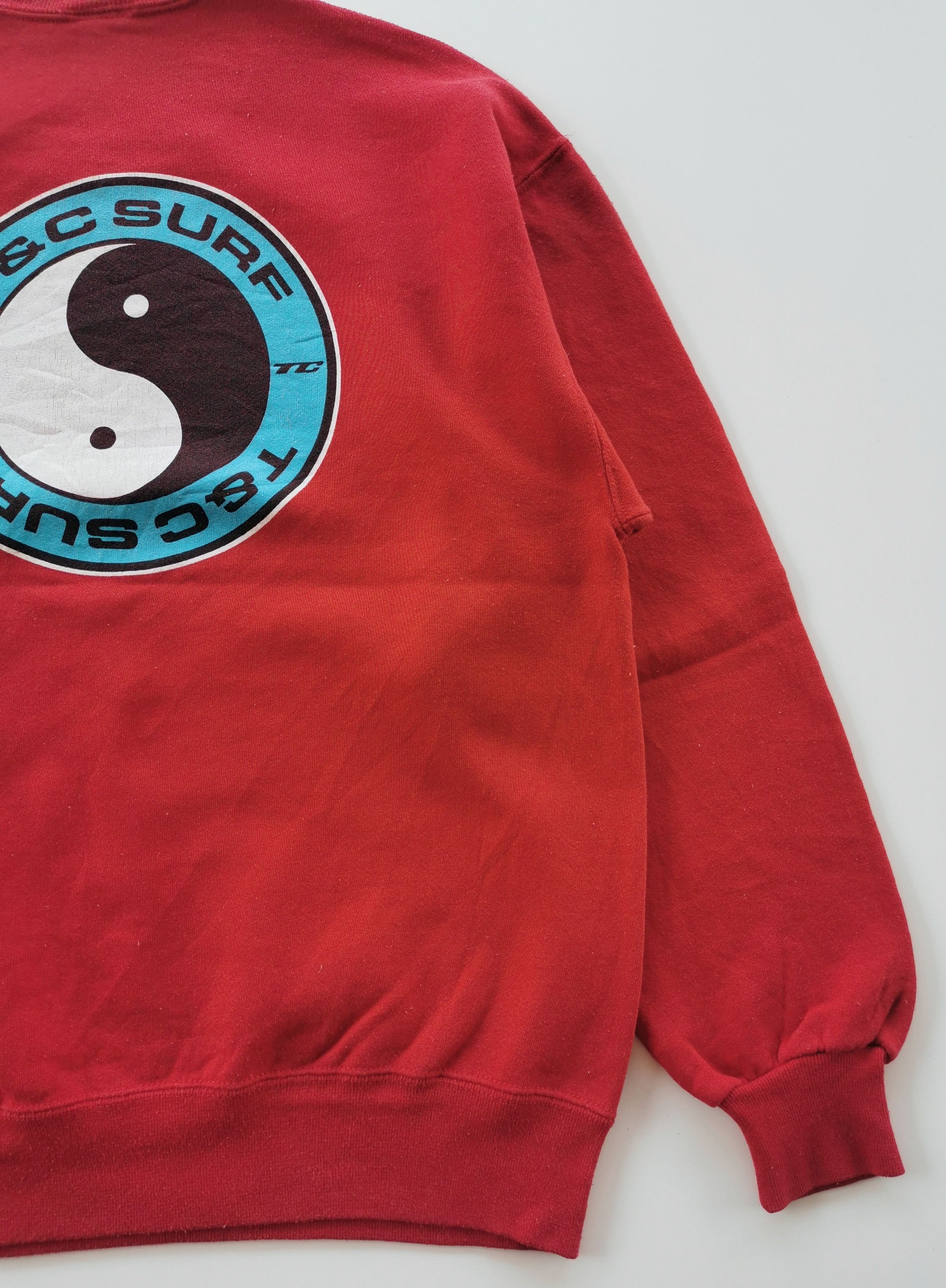 Vintage Vintage Yin Yang T&C Surf Hawaii Sweatshirt Size US M / EU 48-50 / 2 - 5 Thumbnail