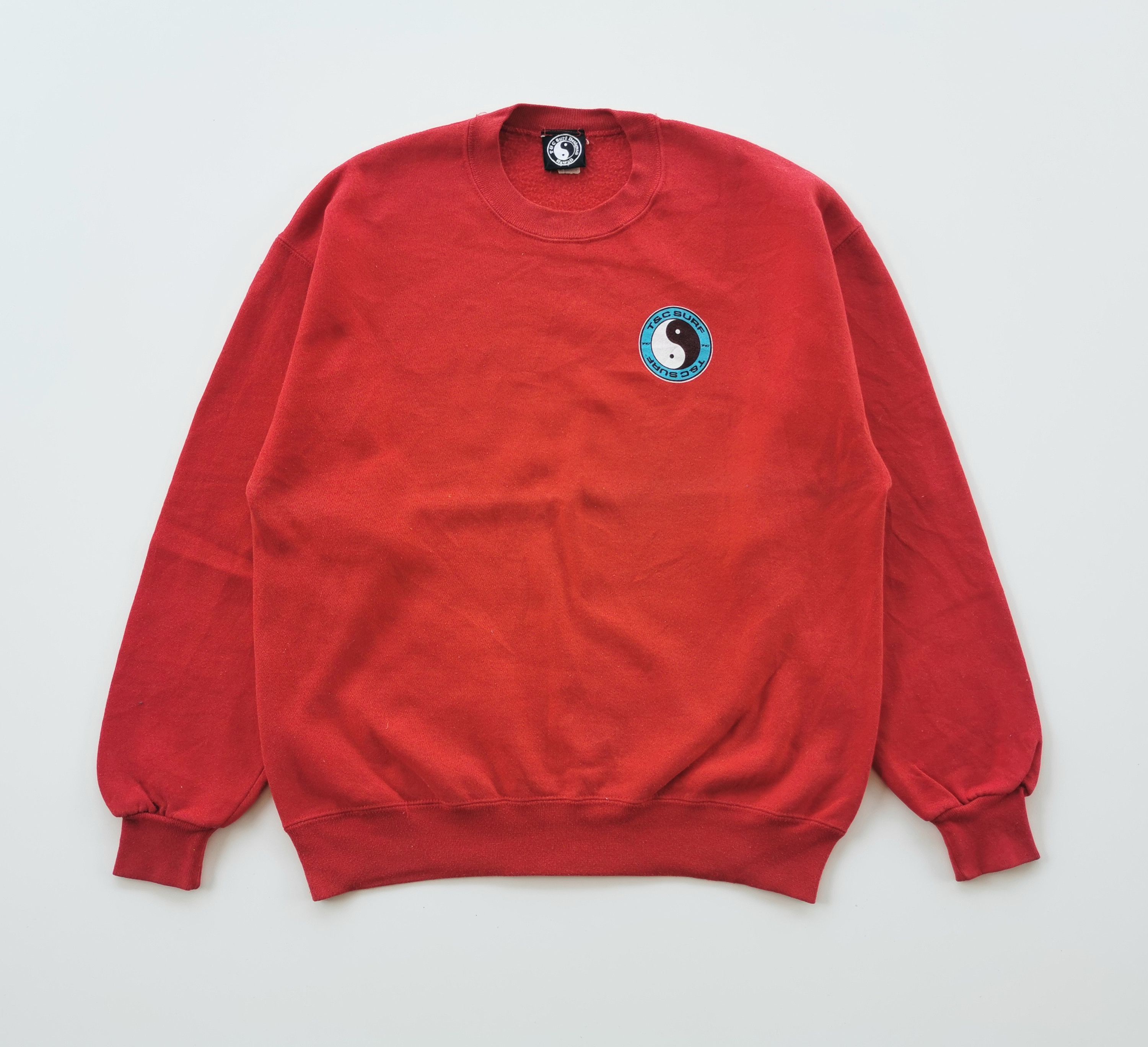 Vintage Vintage Yin Yang T&C Surf Hawaii Sweatshirt Size US M / EU 48-50 / 2 - 6 Thumbnail
