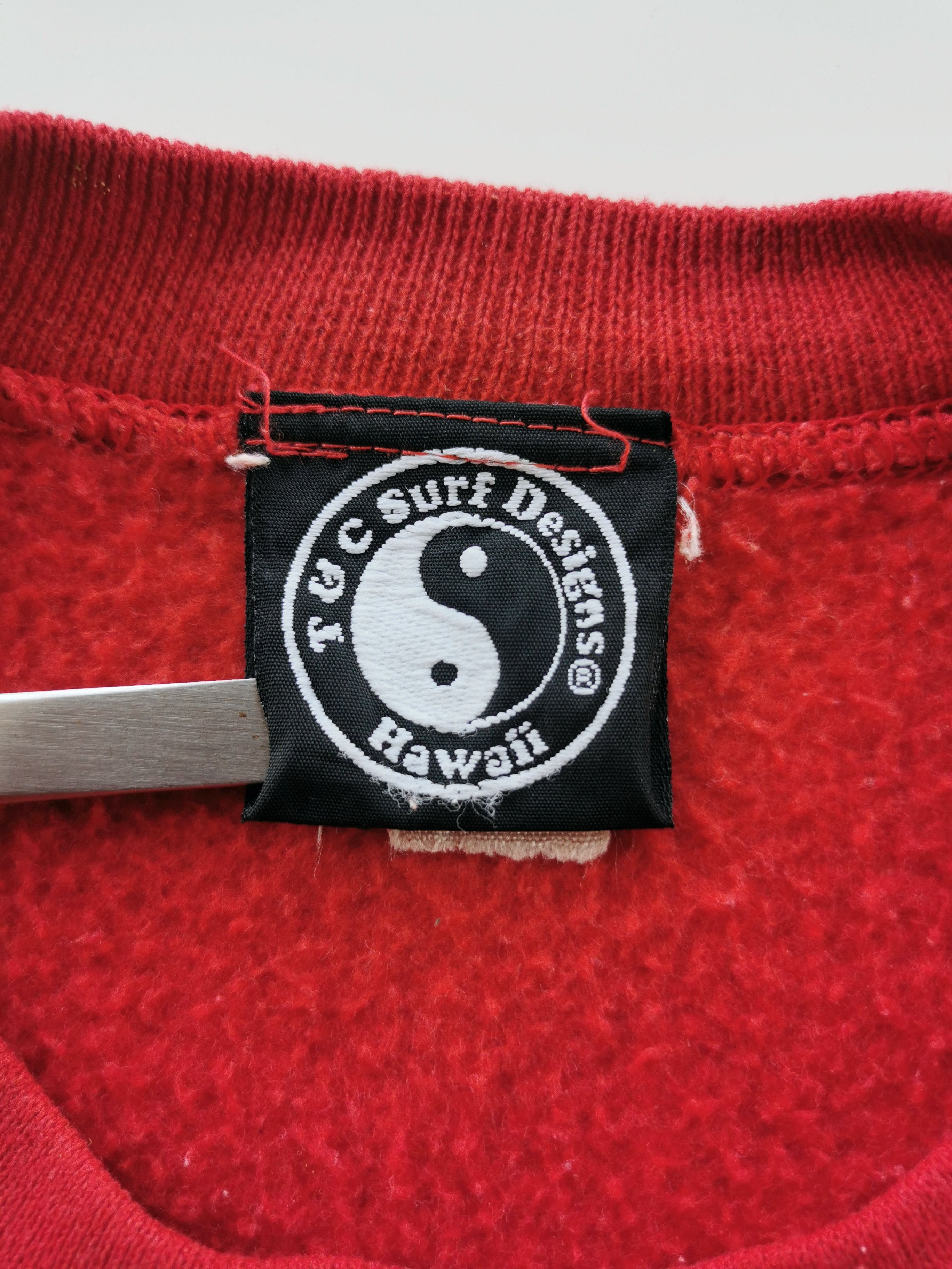 Vintage Vintage Yin Yang T&C Surf Hawaii Sweatshirt Size US M / EU 48-50 / 2 - 9 Thumbnail