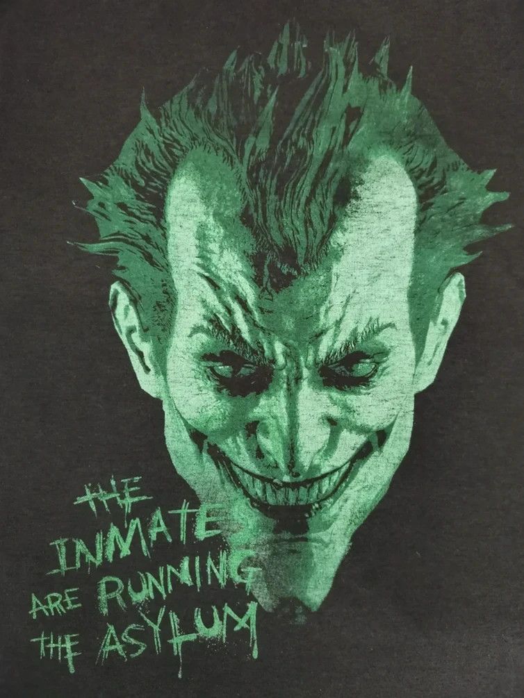 DC Comics Joker Batman The Dark Knight Movie Tee Heath Ledger Size US XL / EU 56 / 4 - 1 Thumbnail