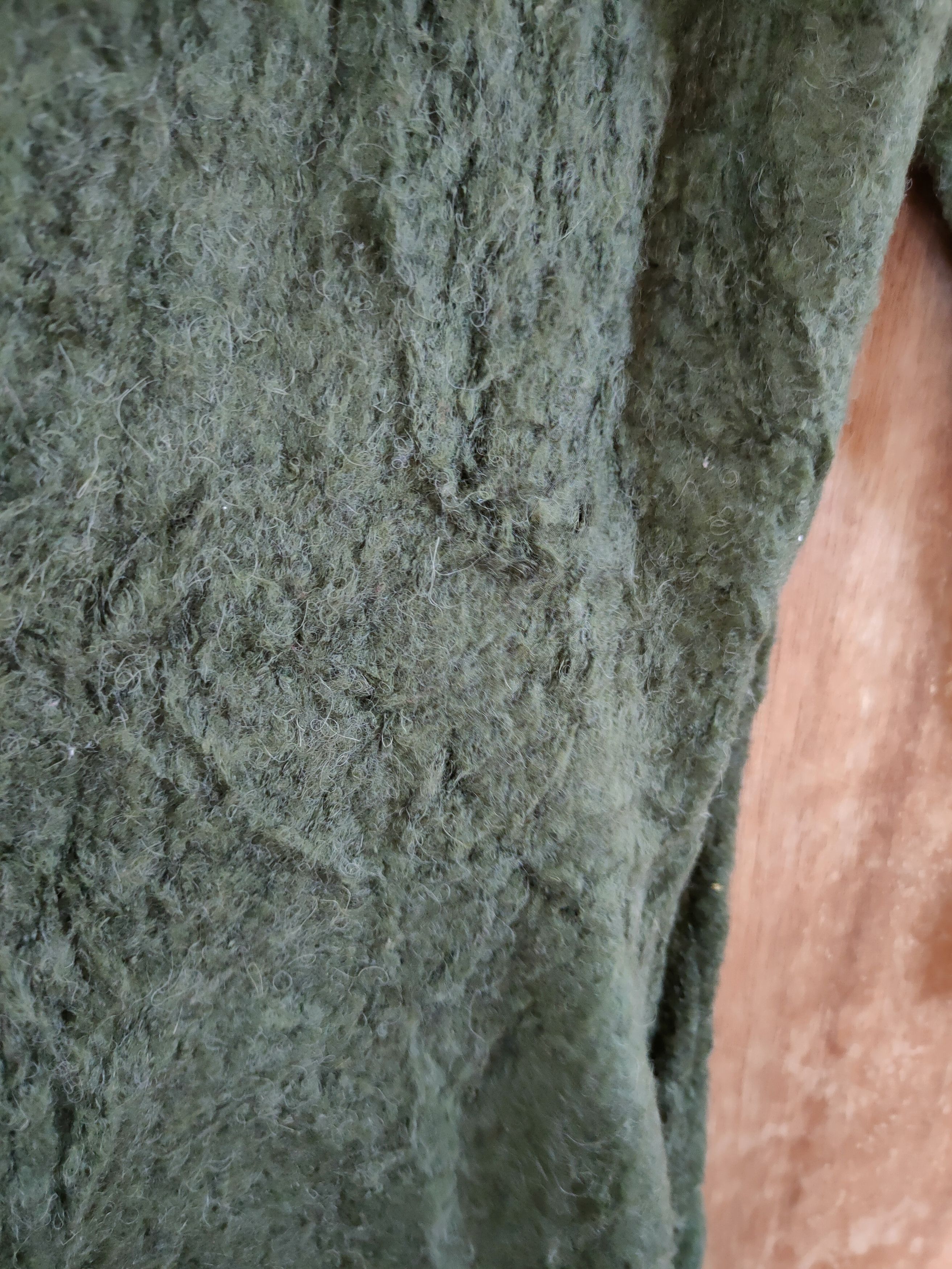 Homespun Knitwear DL Ad Know As A Base long cardigan mohair fur shaggy #46-602 Size M / US 6-8 / IT 42-44 - 7 Thumbnail