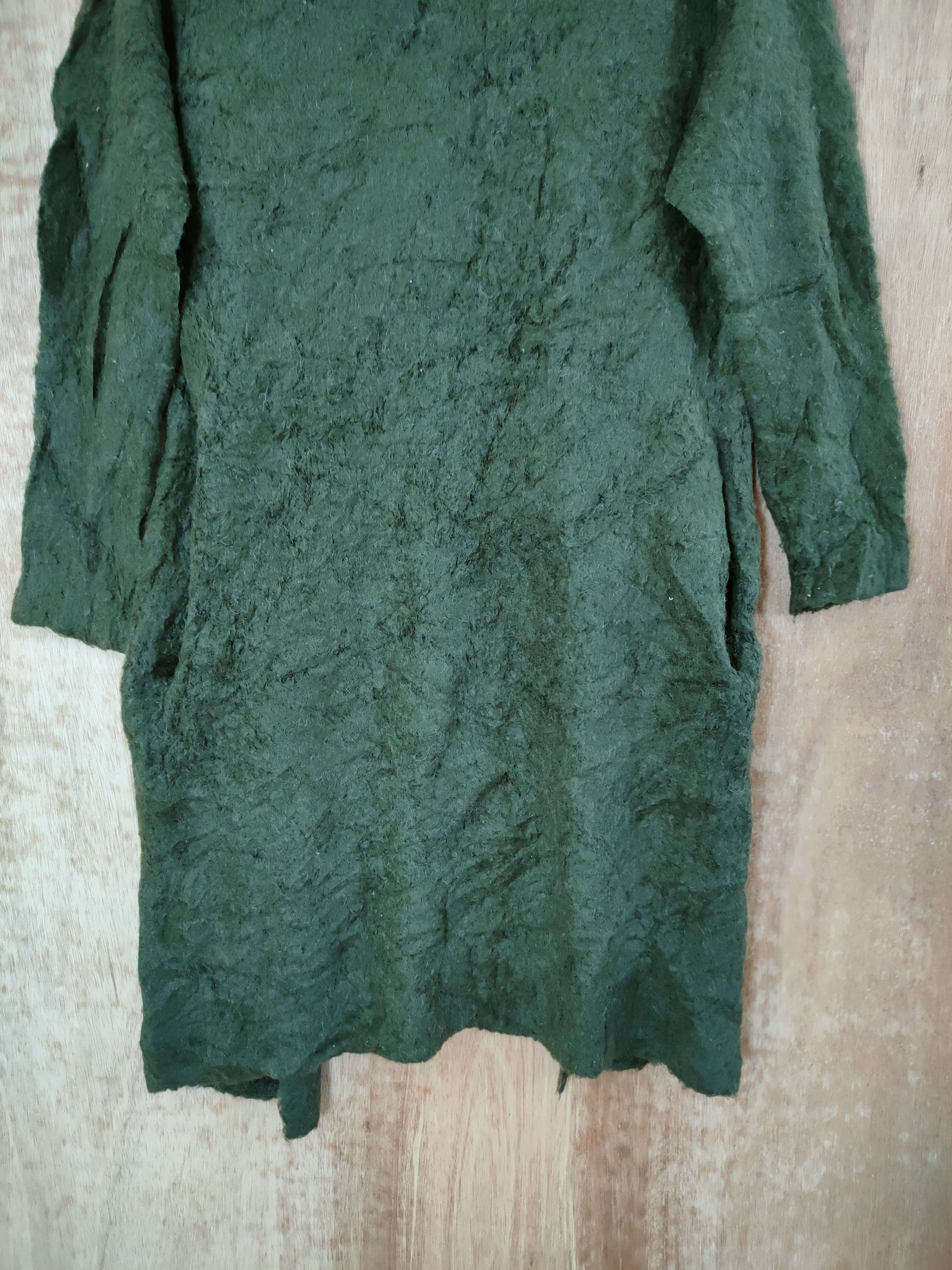 Homespun Knitwear DL Ad Know As A Base long cardigan mohair fur shaggy #46-602 Size M / US 6-8 / IT 42-44 - 9 Thumbnail
