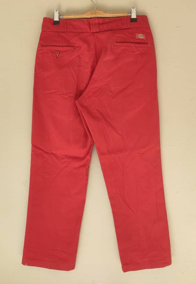 Dickies Dickies Red Pant Size US 31 - 2 Thumbnail