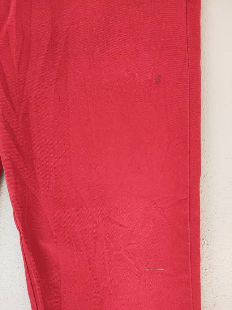 Dickies Dickies Red Pant Size US 31 - 8 Thumbnail