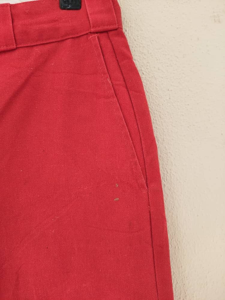 Dickies Dickies Red Pant Size US 31 - 4 Thumbnail