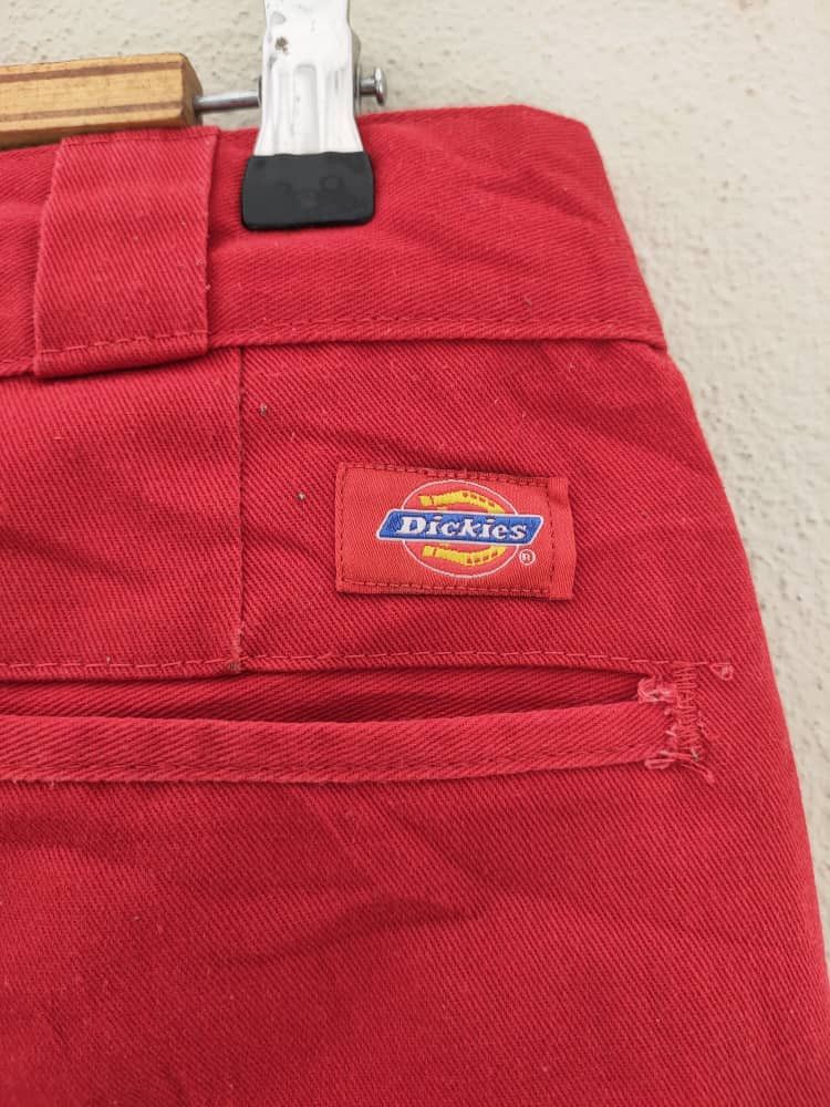 Dickies Dickies Red Pant Size US 31 - 6 Thumbnail