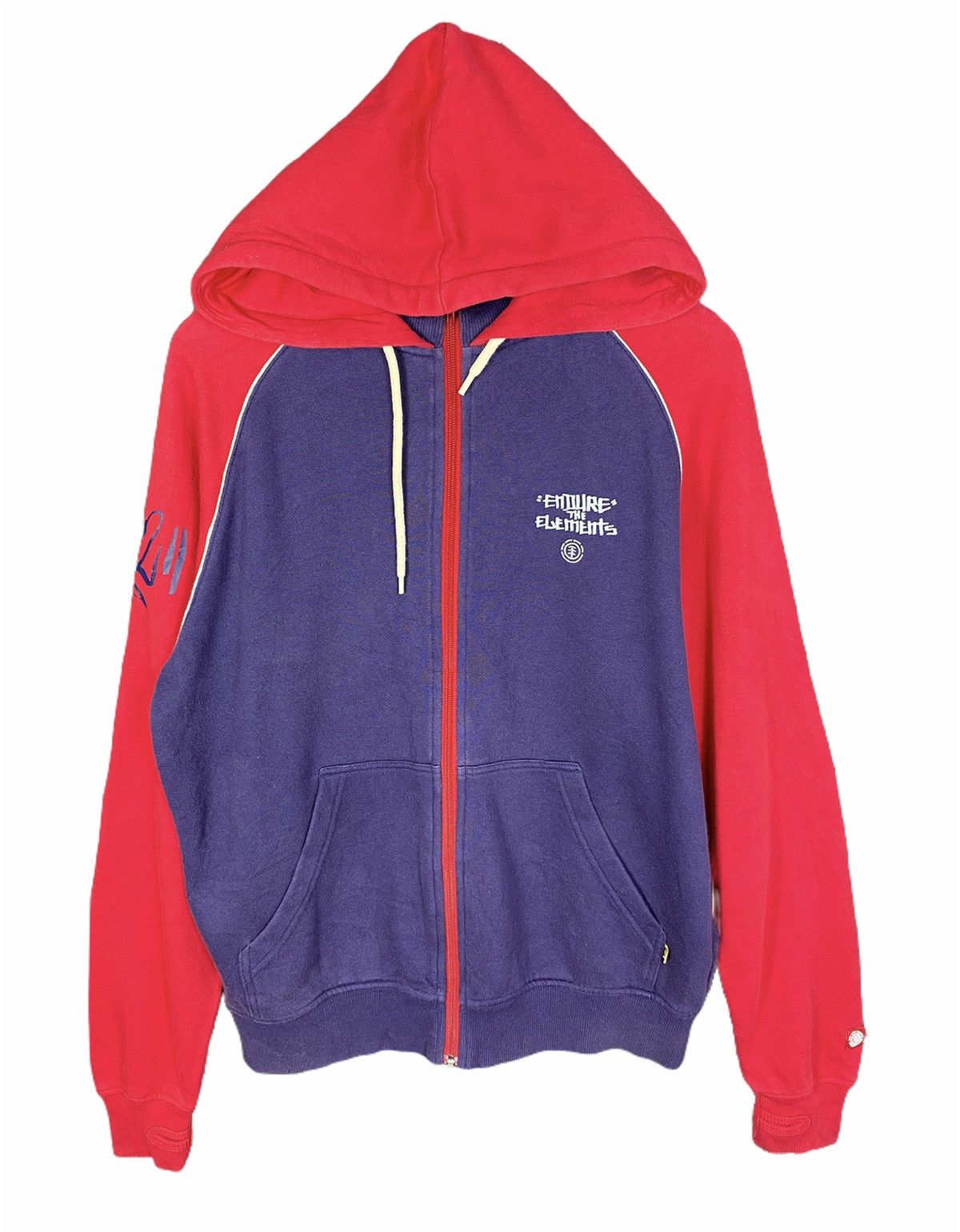 Vintage Elements Zipper Hoodie