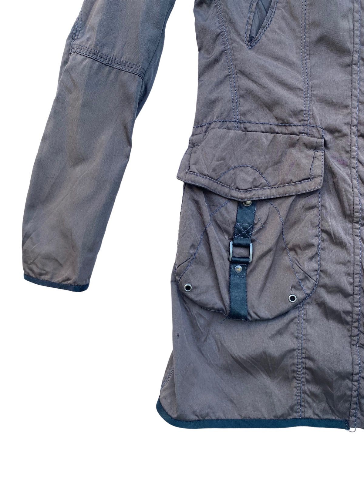 Peuterey Rare Peuterey women nylon multipocket parka jacket Size M / US 6-8 / IT 42-44 - 4 Thumbnail