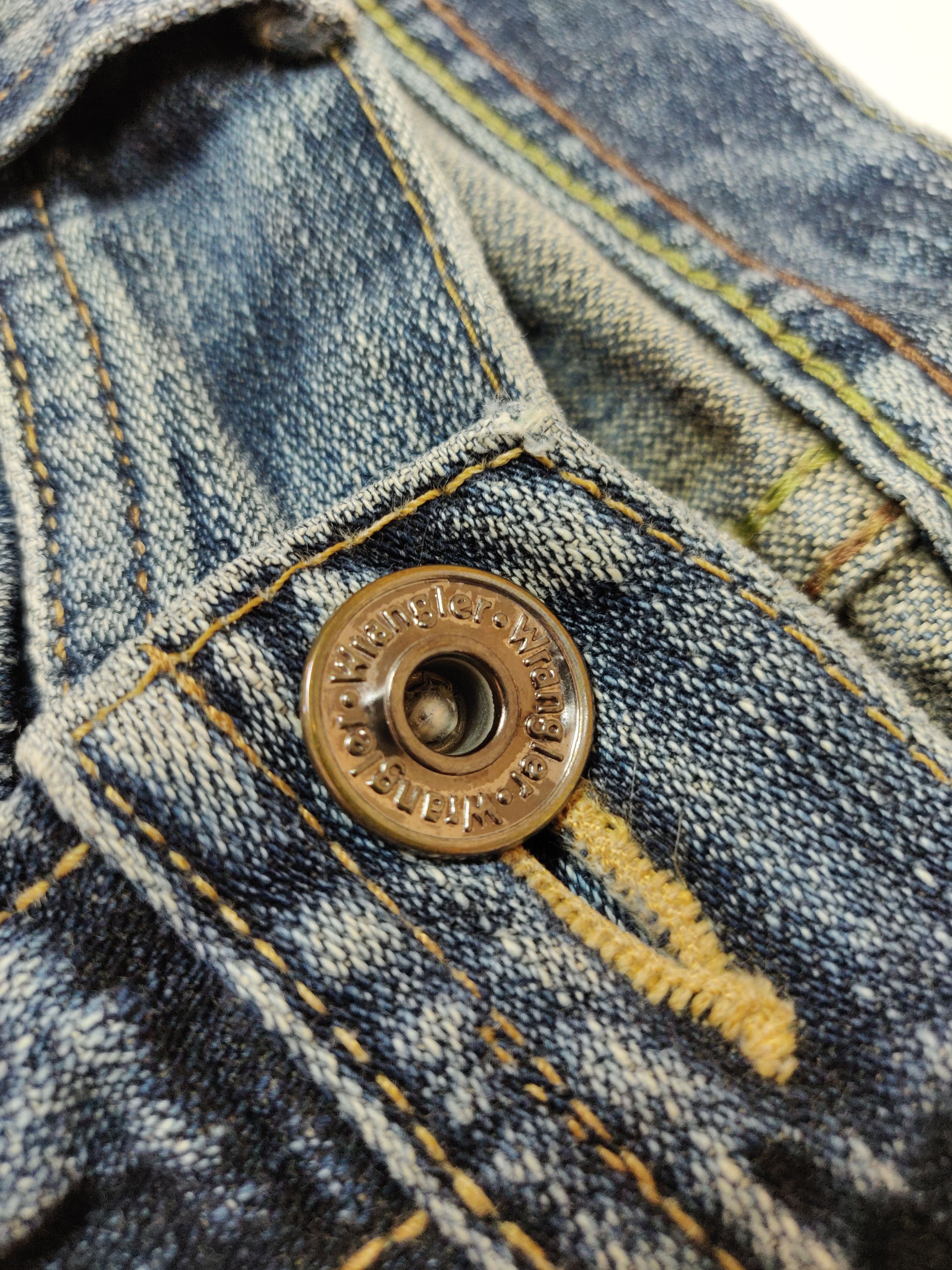 Wrangler Wrangler Straight Cut Denim Distressed Jeans Bottom Size US 35 - 6 Thumbnail
