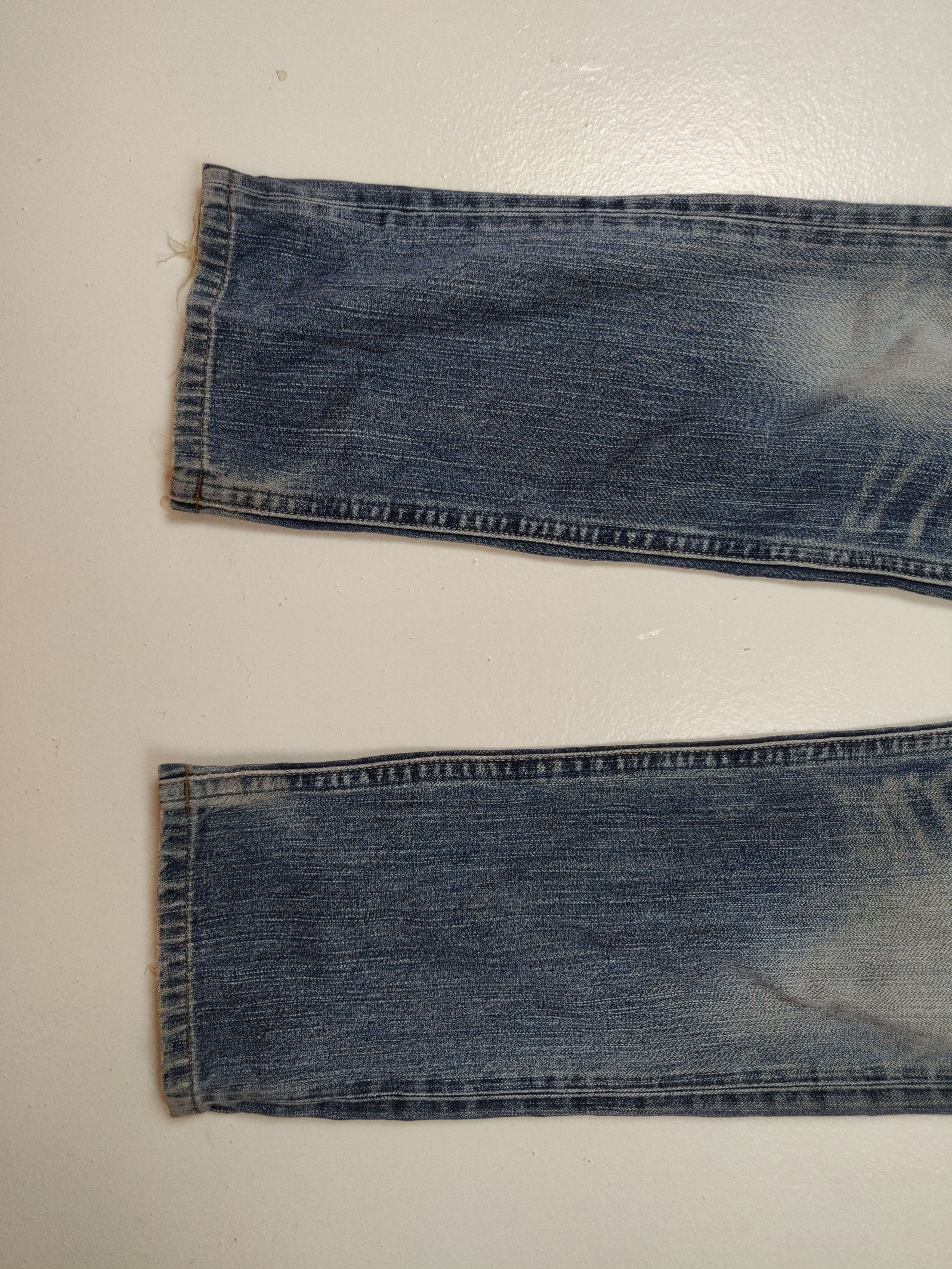 Wrangler Wrangler Straight Cut Denim Distressed Jeans Bottom Size US 35 - 5 Thumbnail