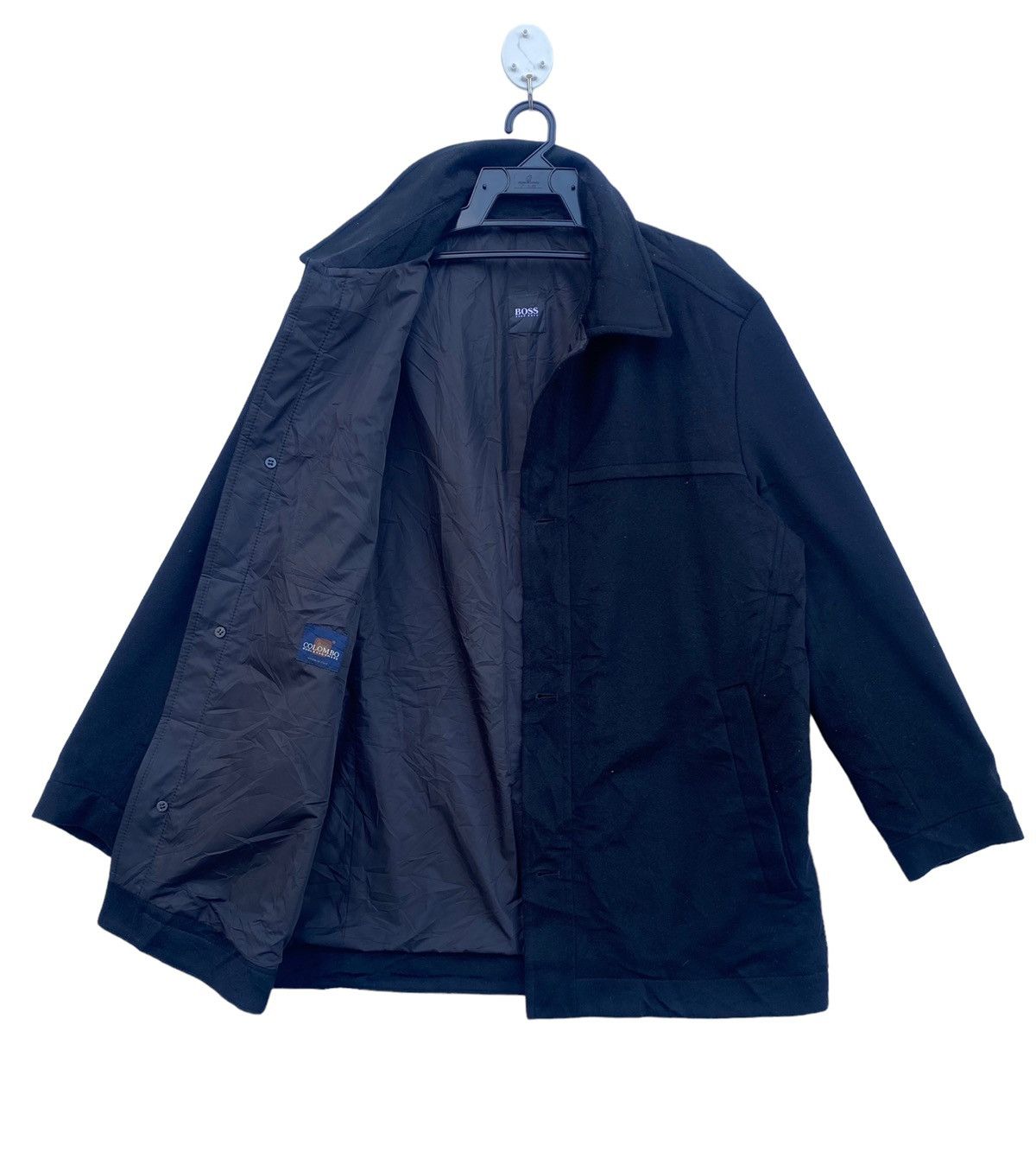 Hugo Boss Boss by Hugo Boss wool and cashmere elegance wear coat Size US L / EU 52-54 / 3 - 5 Thumbnail