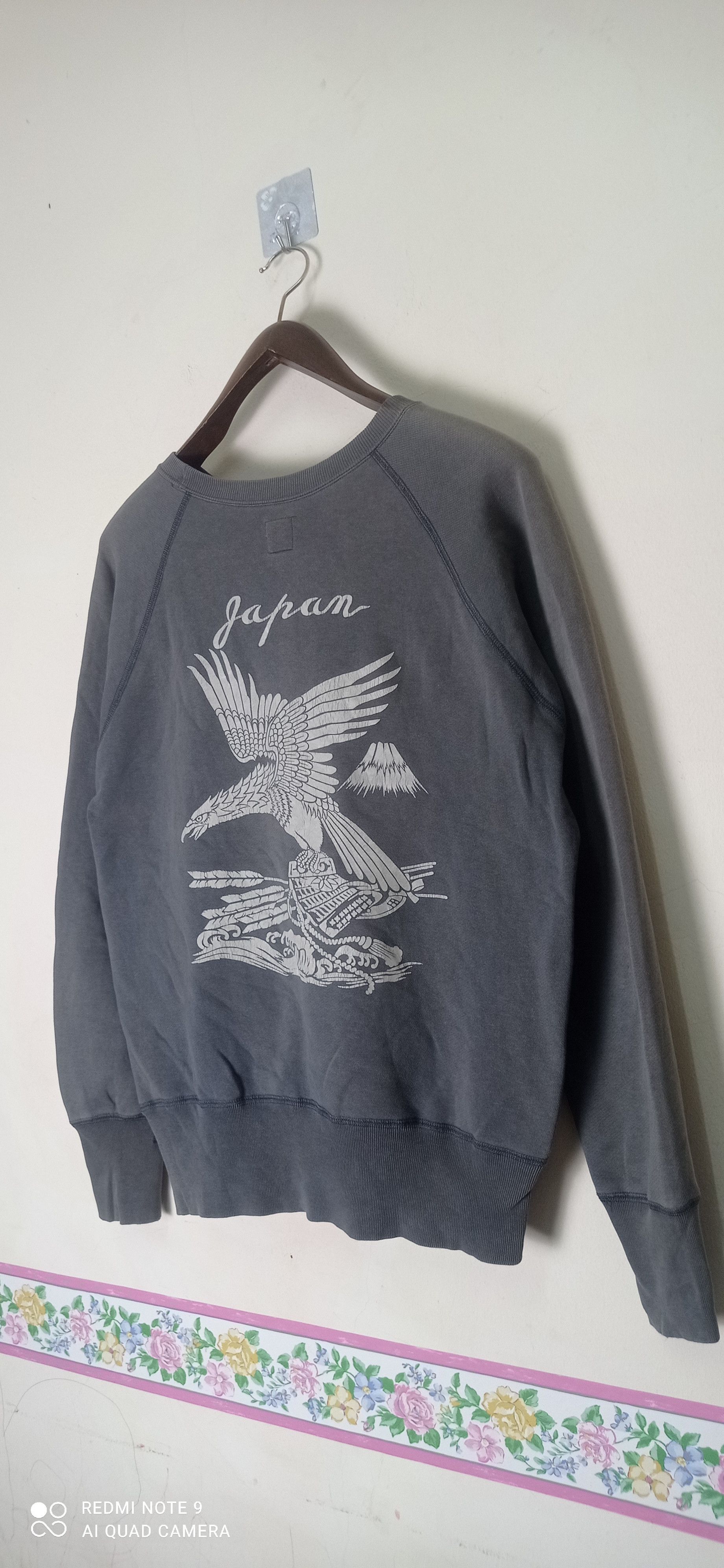 Japanese Brand × Vintage × Warrior Samurai Japanese Warrior Vintage Sweatshirt Size US M / EU 48-50 / 2 - 2 Thumbnail