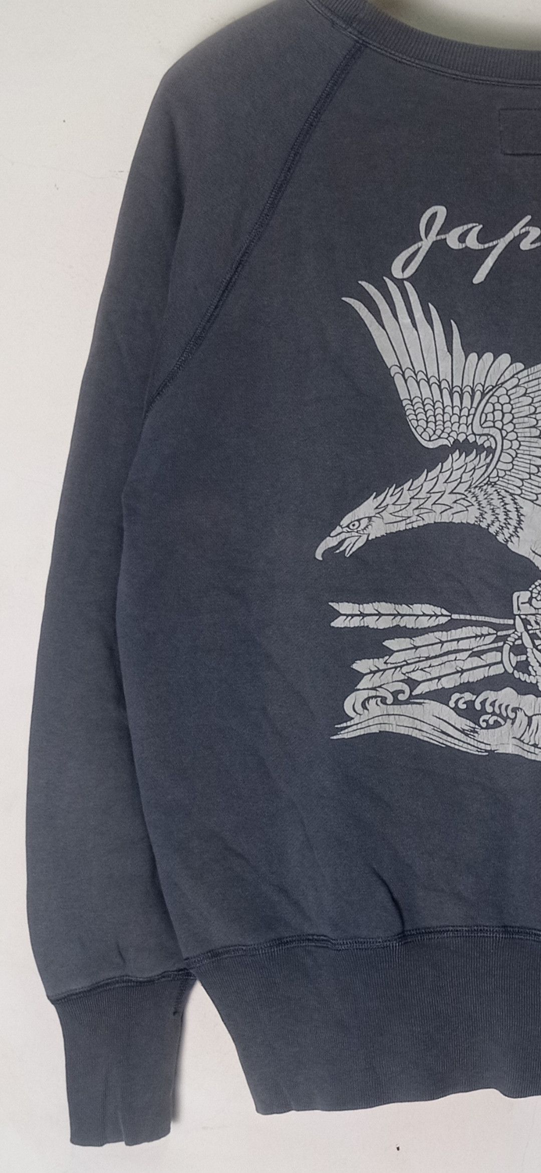 Japanese Brand × Vintage × Warrior Samurai Japanese Warrior Vintage Sweatshirt Size US M / EU 48-50 / 2 - 7 Thumbnail