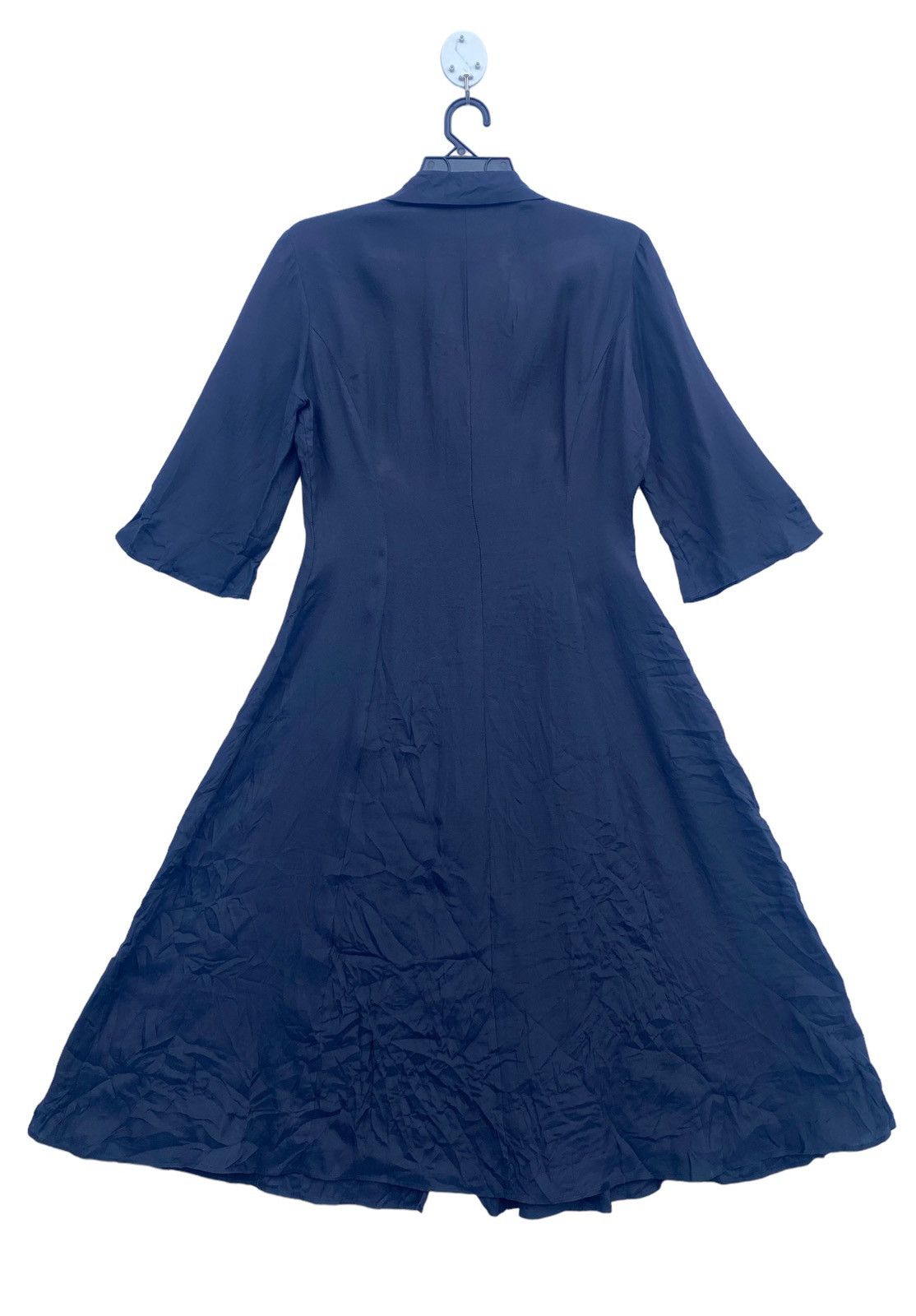 Guy Laroche × Vintage Vtg 90s rare Guy Laroche cotton/silk dress button up Size M / US 6-8 / IT 42-44 - 3 Thumbnail