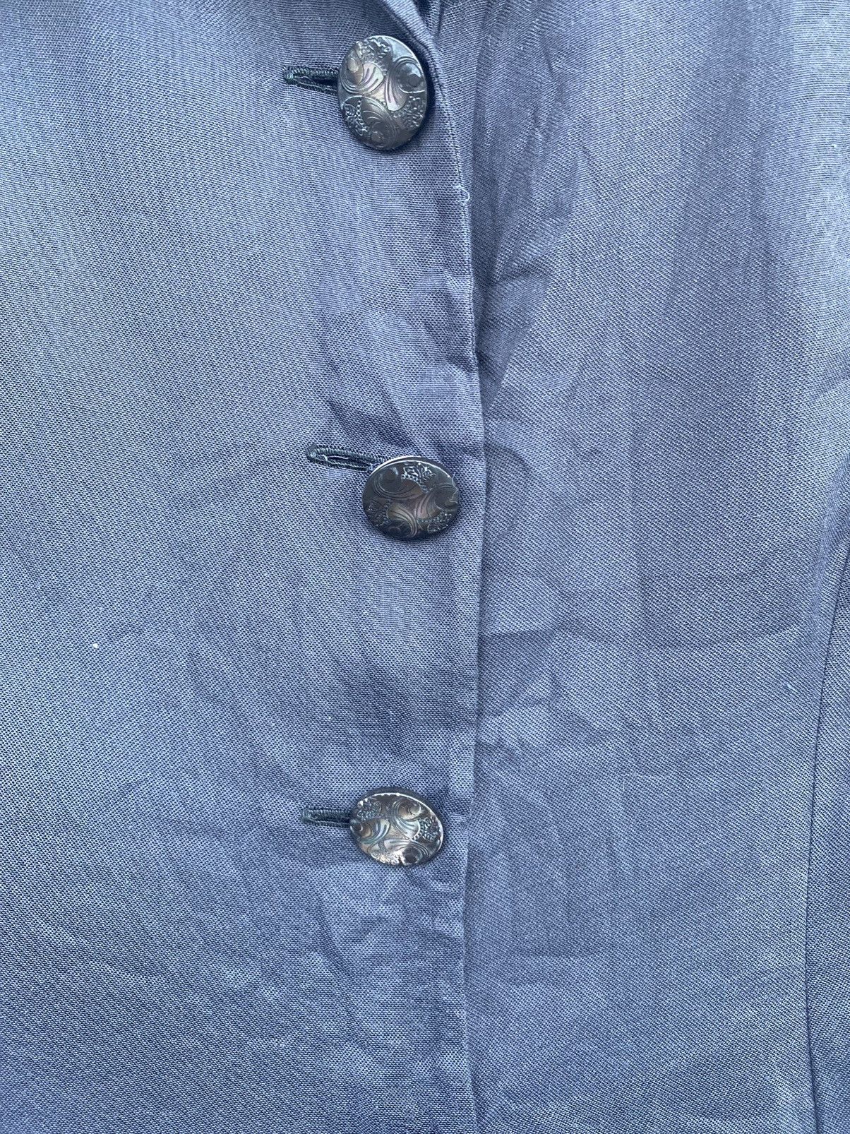 Guy Laroche × Vintage Vtg 90s rare Guy Laroche cotton/silk dress button up Size M / US 6-8 / IT 42-44 - 2 Thumbnail