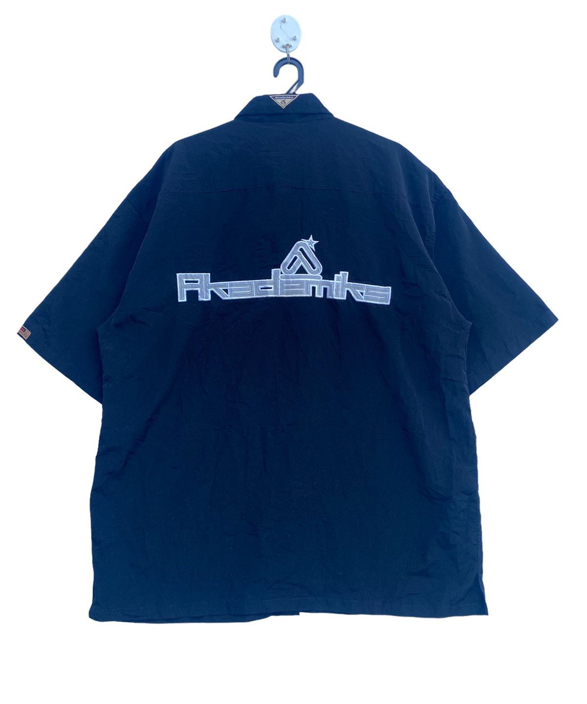 Akademiks AKADEMIKS oversize shirts button up double sided logo shirt Size US XXL / EU 58 / 5 - 1 Thumbnail