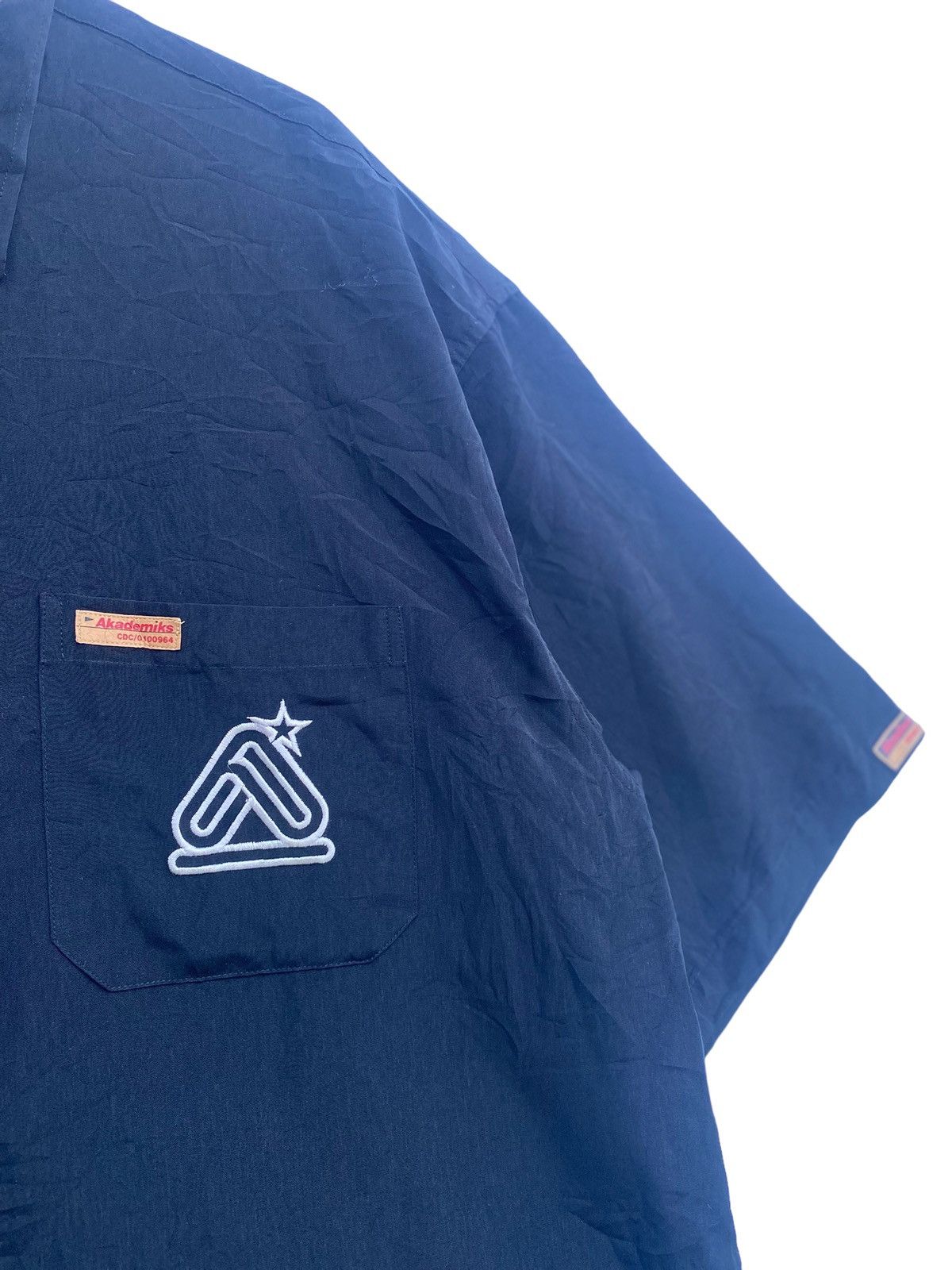 Akademiks AKADEMIKS oversize shirts button up double sided logo shirt Size US XXL / EU 58 / 5 - 4 Thumbnail