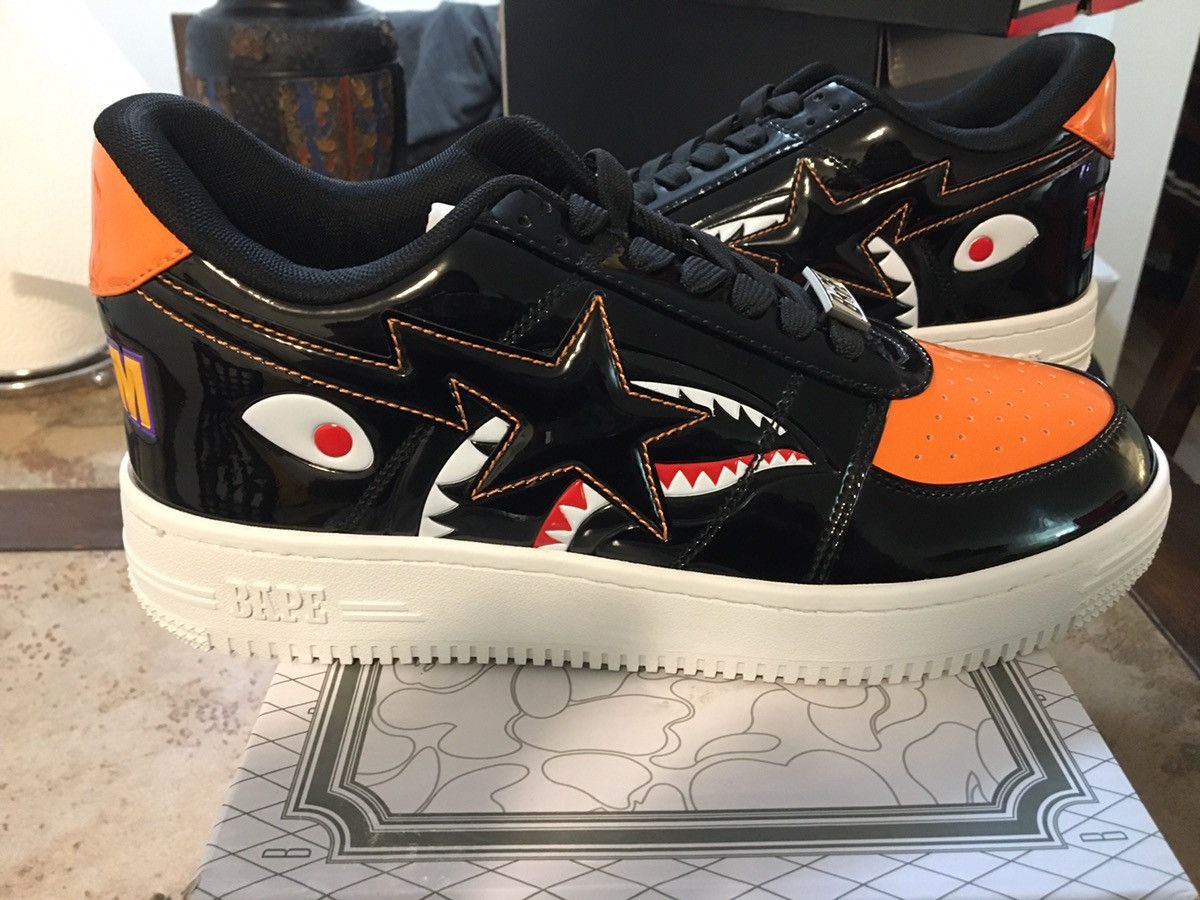 Bape Bapesta Low Mad Shark Size US 10 / EU 43 - 3 Thumbnail