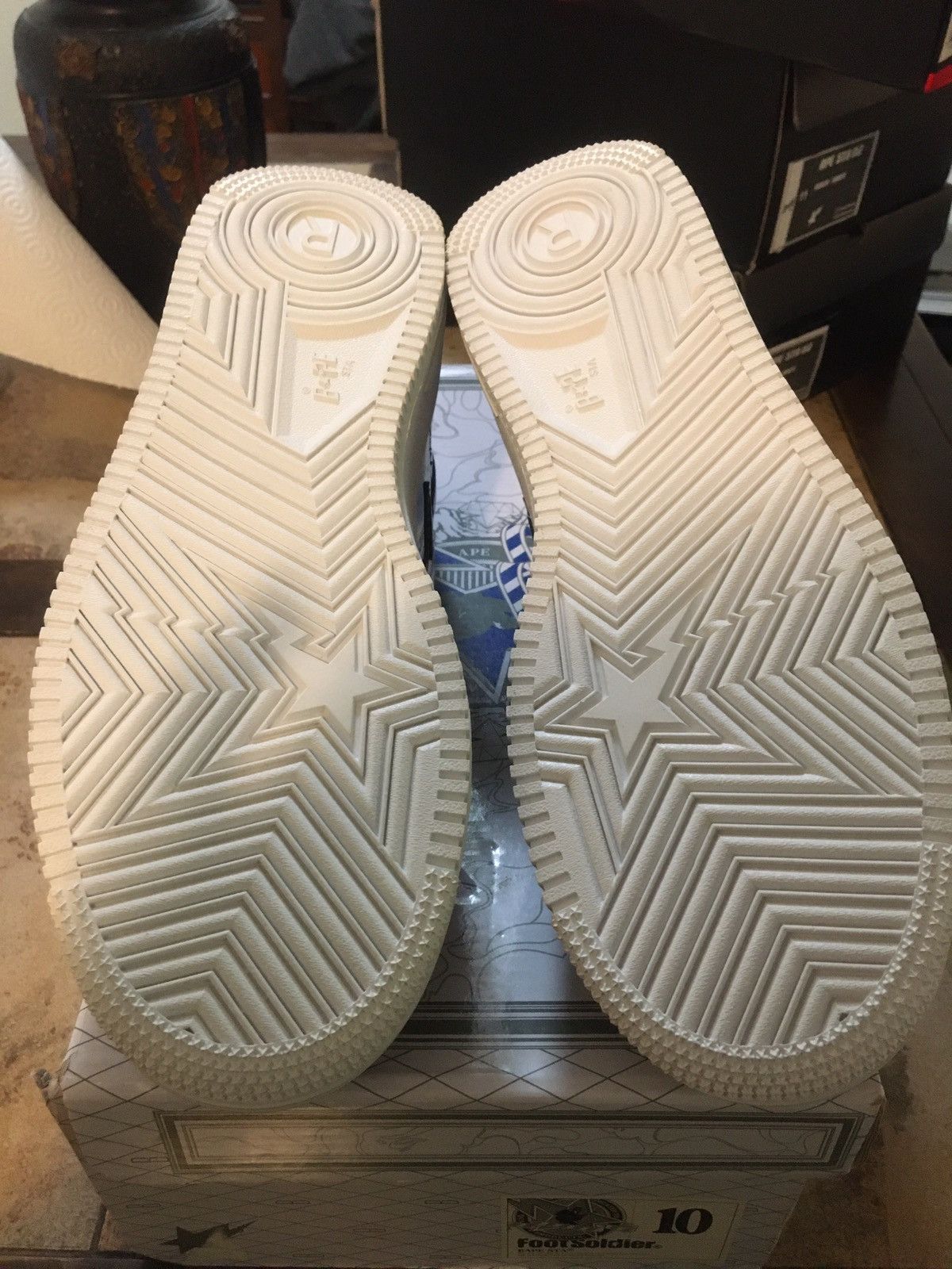 Bape Bapesta Low Mad Shark Size US 10 / EU 43 - 7 Thumbnail