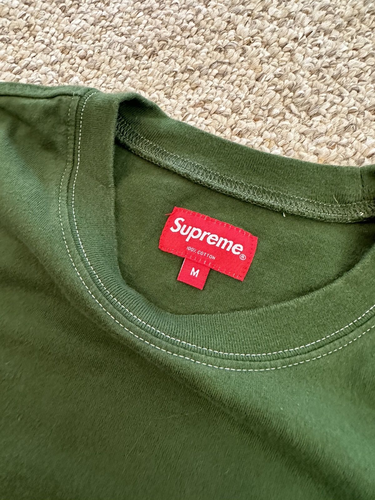 Supreme Supreme Pocket Tee Size US M / EU 48-50 / 2 - 3 Thumbnail