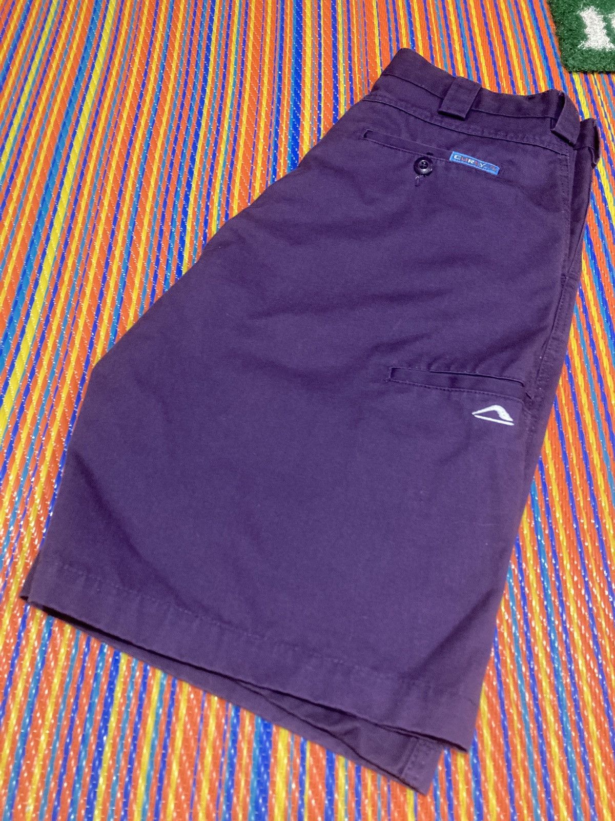 Vintage vintage 90’s y2k curly purple baggy work skate shorts Grailed