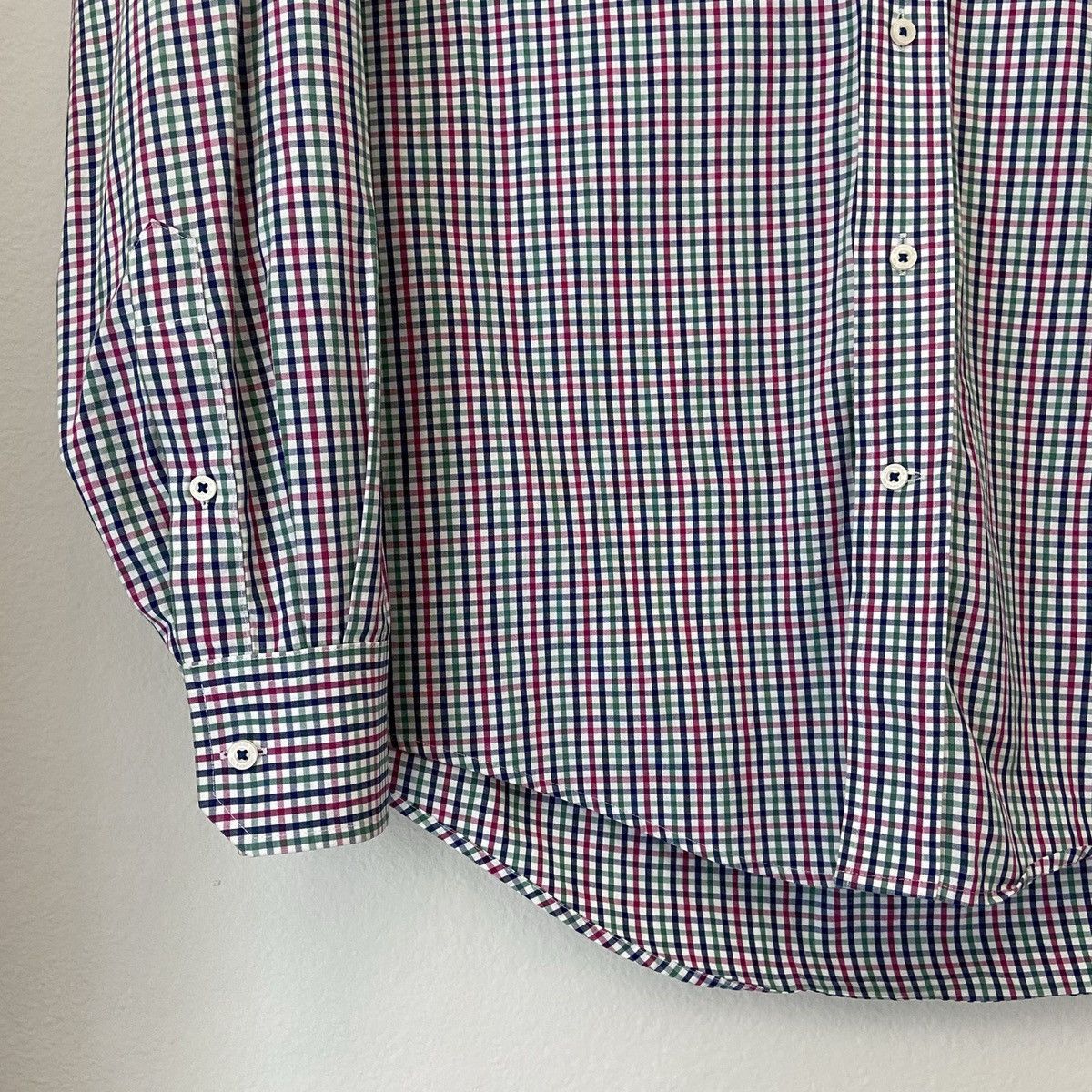 Southern Tide 🆕 Southern Tide Gingham Button Down - Navy, Green, Red Size US M / EU 48-50 / 2 - 5 Thumbnail