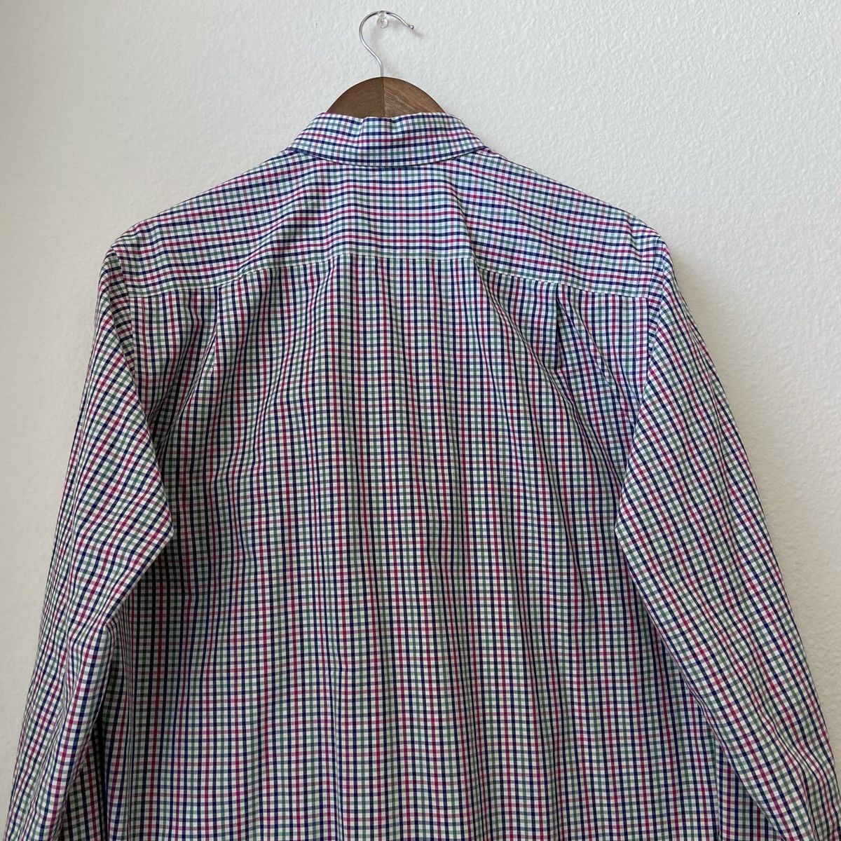 Southern Tide 🆕 Southern Tide Gingham Button Down - Navy, Green, Red Size US M / EU 48-50 / 2 - 4 Thumbnail