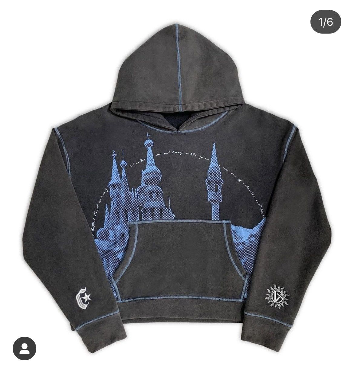 Crash Vancouver ViTAL STUDiOS x CRASH VANCOUVER FALLEN KNiGHT HOODiE Size US XL / EU 56 / 4 - 7 Thumbnail