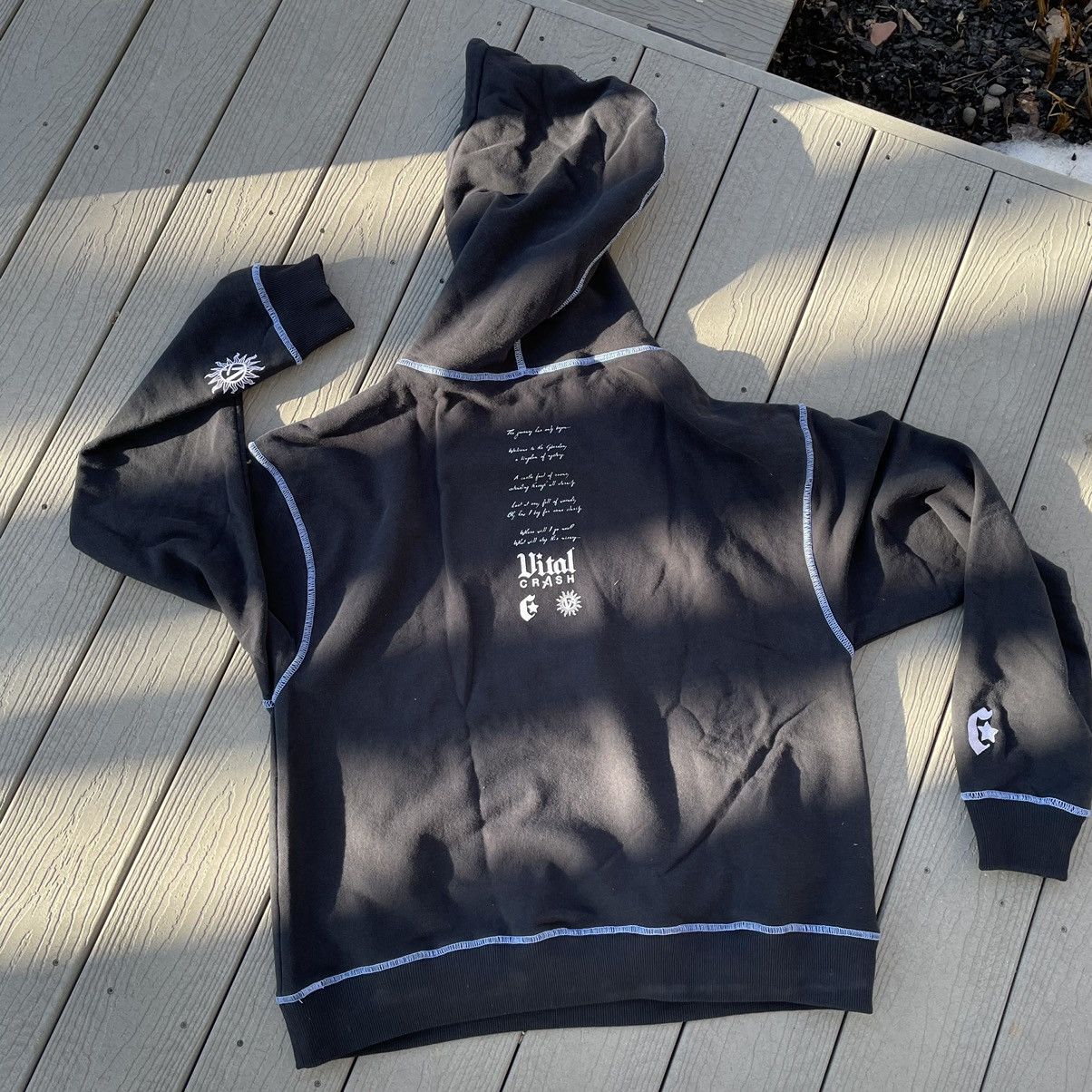 Crash Vancouver ViTAL STUDiOS x CRASH VANCOUVER FALLEN KNiGHT HOODiE Size US XL / EU 56 / 4 - 2 Thumbnail