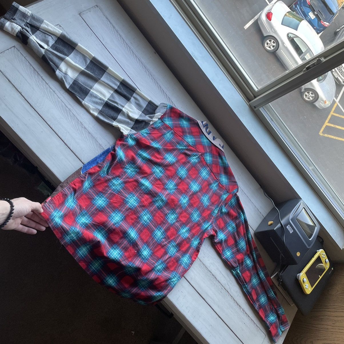 Supreme MLK ZiP UP FLANNEL SHiRT SPRiNG SUMMER 2018 PATCHWORK Size US M / EU 48-50 / 2 - 7 Thumbnail