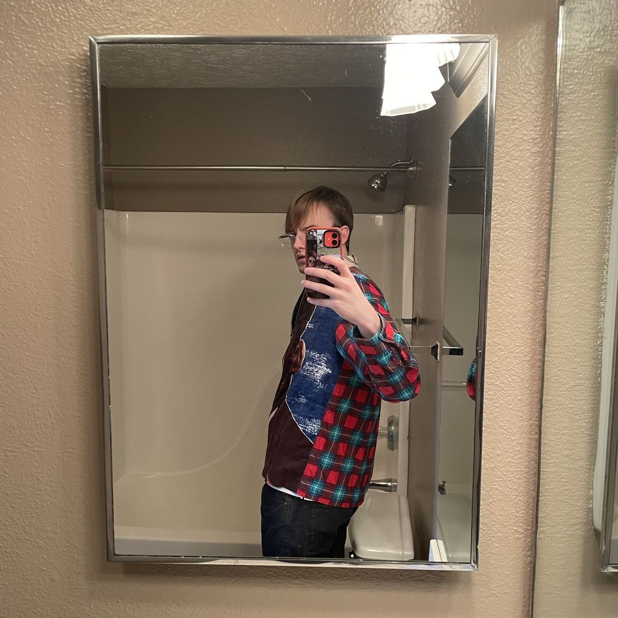 Supreme MLK ZiP UP FLANNEL SHiRT SPRiNG SUMMER 2018 PATCHWORK Size US M / EU 48-50 / 2 - 18 Thumbnail