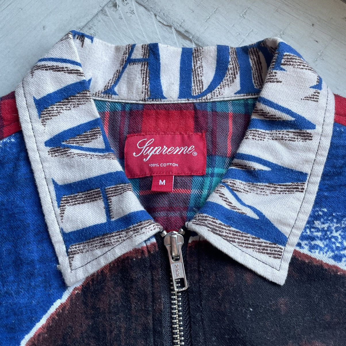 Supreme MLK ZiP UP FLANNEL SHiRT SPRiNG SUMMER 2018 PATCHWORK Size US M / EU 48-50 / 2 - 11 Thumbnail