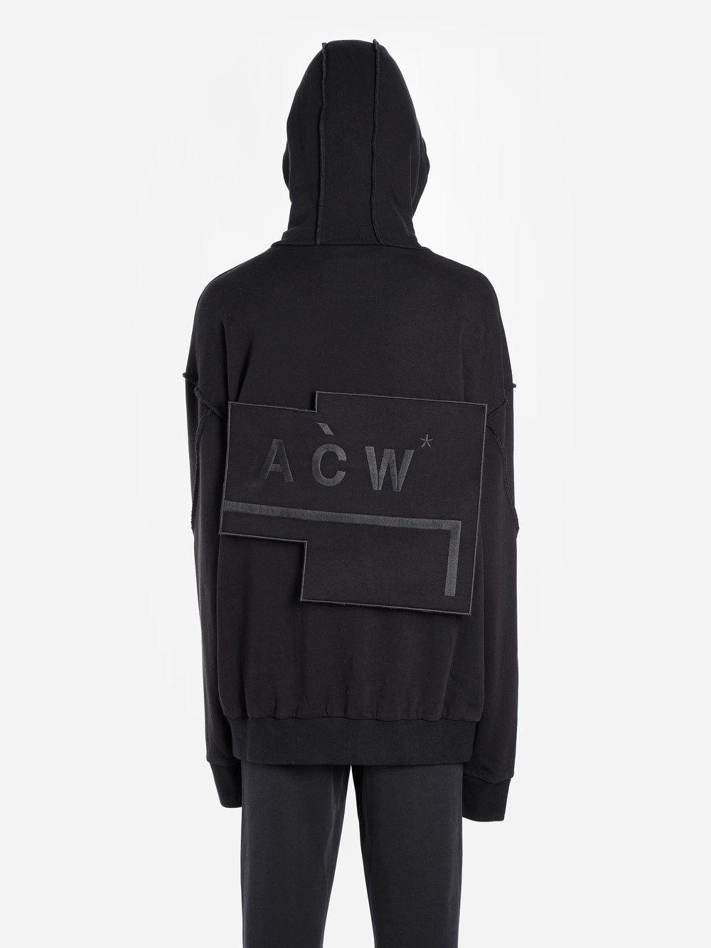 A-COLD-WALL* × Samuel Ross lightweight drop shoulder embroidered velcro patch hoodie Size US L / EU 52-54 / 3 - 2 Thumbnail