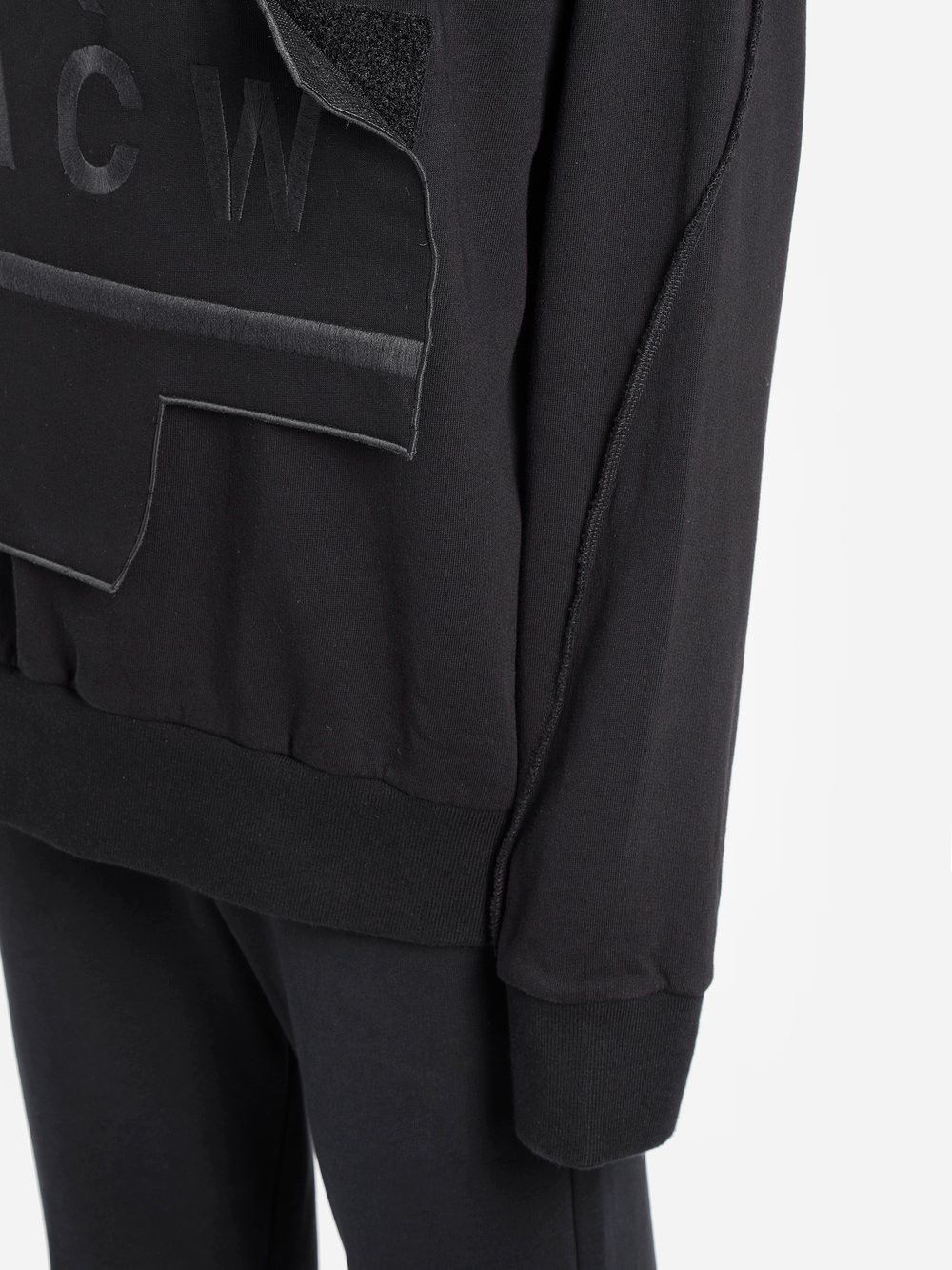 A-COLD-WALL* × Samuel Ross lightweight drop shoulder embroidered velcro patch hoodie Size US L / EU 52-54 / 3 - 3 Thumbnail