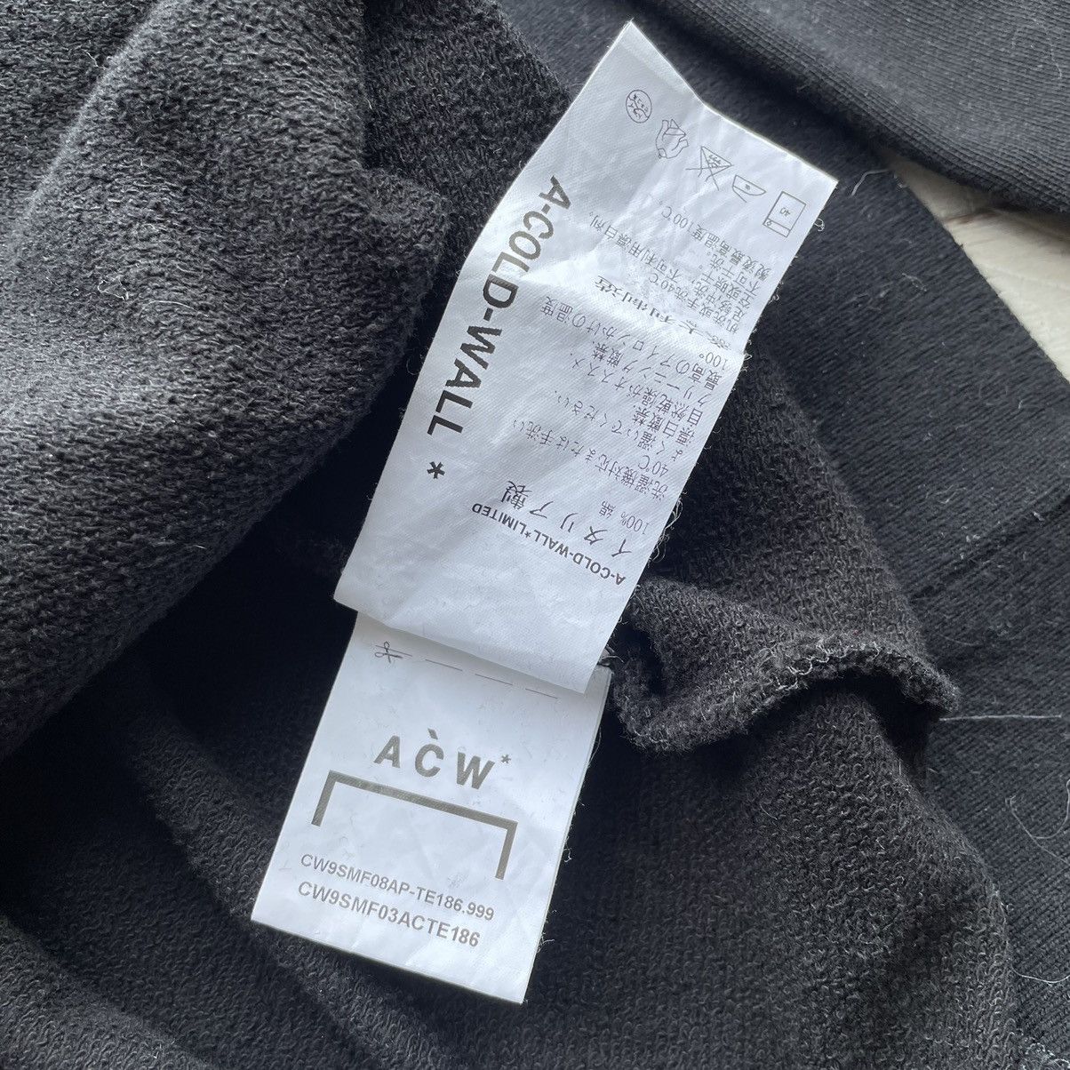 A-COLD-WALL* × Samuel Ross lightweight drop shoulder embroidered velcro patch hoodie Size US L / EU 52-54 / 3 - 25 Thumbnail