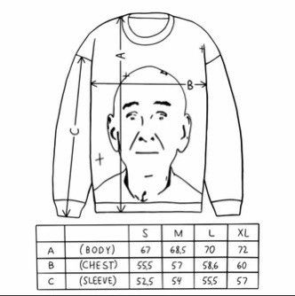 Gleb Kostin Solutions GLEB KOSTiN SOLUTiONS HEAVENS GATE KNiT CREWNECK SWEATER Size US XL / EU 56 / 4 - 9 Thumbnail