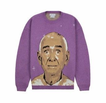 Gleb Kostin Solutions GLEB KOSTiN SOLUTiONS HEAVENS GATE KNiT CREWNECK SWEATER Size US XL / EU 56 / 4 - 2 Thumbnail
