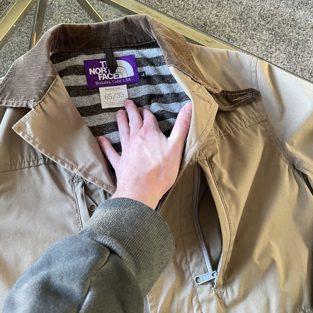 Japanese Brand × Nanamica × The North Face 2011 tnf purple label NP2171N ventile work chore coat jacket Size US L / EU 52-54 / 3 - 3 Thumbnail