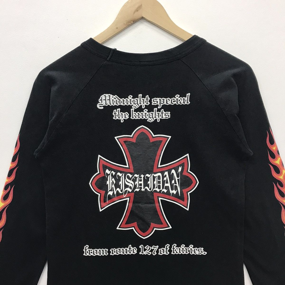 Japanese Brand × Seditionaries Rare!! Kishidenne Wrerutogood Long Sleeve Tee Size US S / EU 44-46 / 1 - 13 Thumbnail