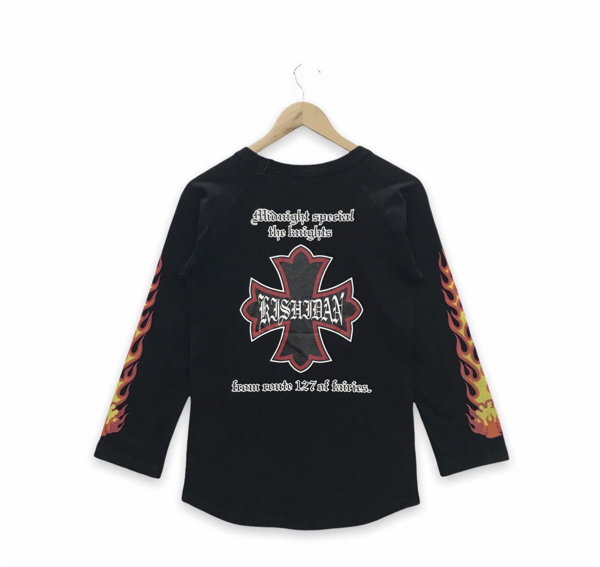 Japanese Brand × Seditionaries Rare!! Kishidenne Wrerutogood Long Sleeve Tee Size US S / EU 44-46 / 1 - 2 Thumbnail