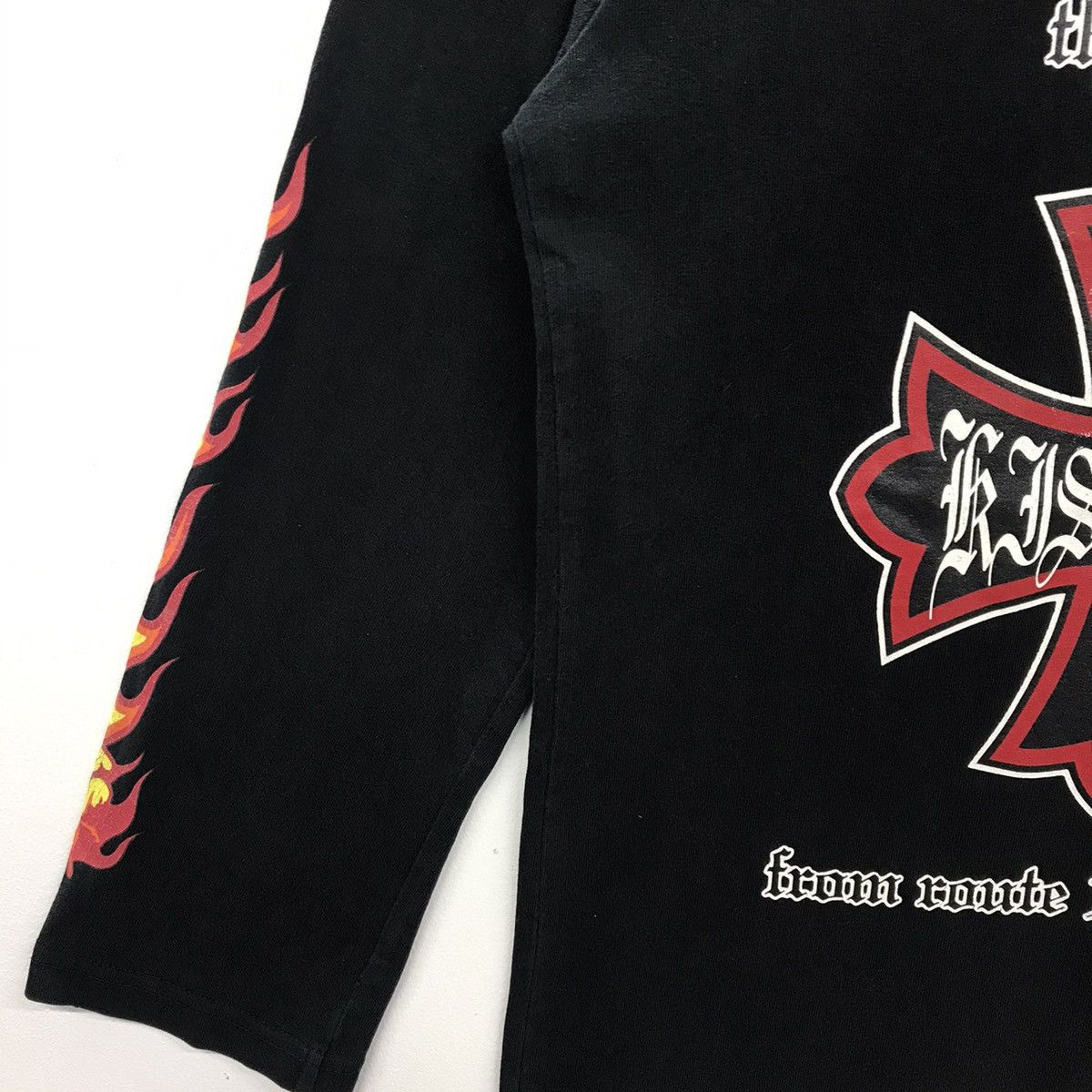 Japanese Brand × Seditionaries Rare!! Kishidenne Wrerutogood Long Sleeve Tee Size US S / EU 44-46 / 1 - 9 Thumbnail