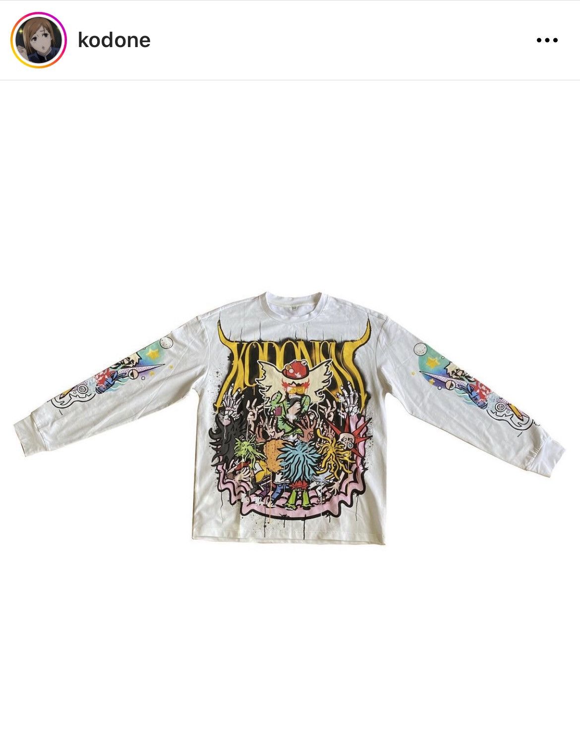 Kodone KODONiSM CYBERSHOW L/S TEE Size US XL / EU 56 / 4 - 2 Thumbnail