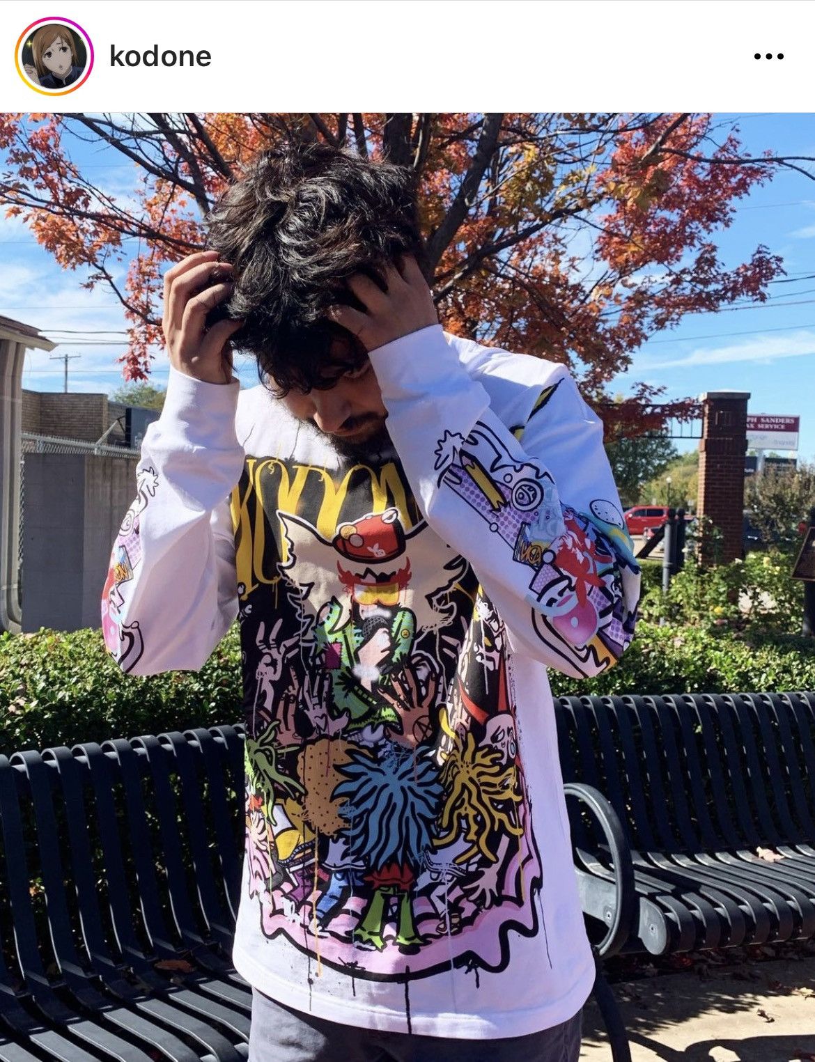 Kodone KODONiSM CYBERSHOW L/S TEE Size US XL / EU 56 / 4 - 1 Thumbnail