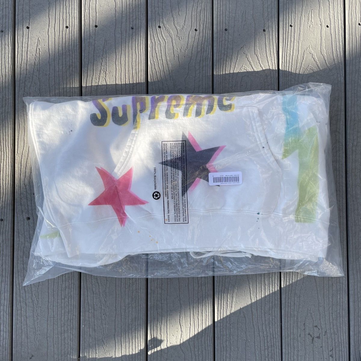 Supreme FW20 Gonz Stars hooded sweatshirt mark gonzales spray paint Size US XL / EU 56 / 4 - 3 Thumbnail