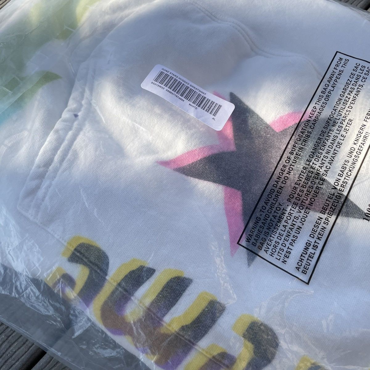 Supreme FW20 Gonz Stars hooded sweatshirt mark gonzales spray paint Size US XL / EU 56 / 4 - 4 Thumbnail