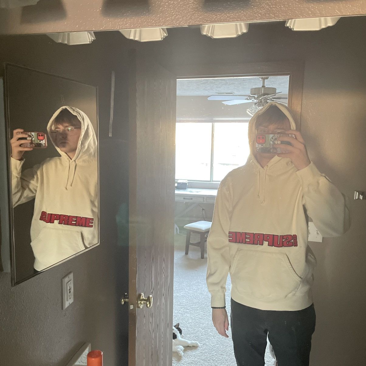 Supreme BLOCKBUSTER HOODED SWEATSHiRT SPRiNG SUMMER 2019 HOODiE Size US L / EU 52-54 / 3 - 19 Thumbnail