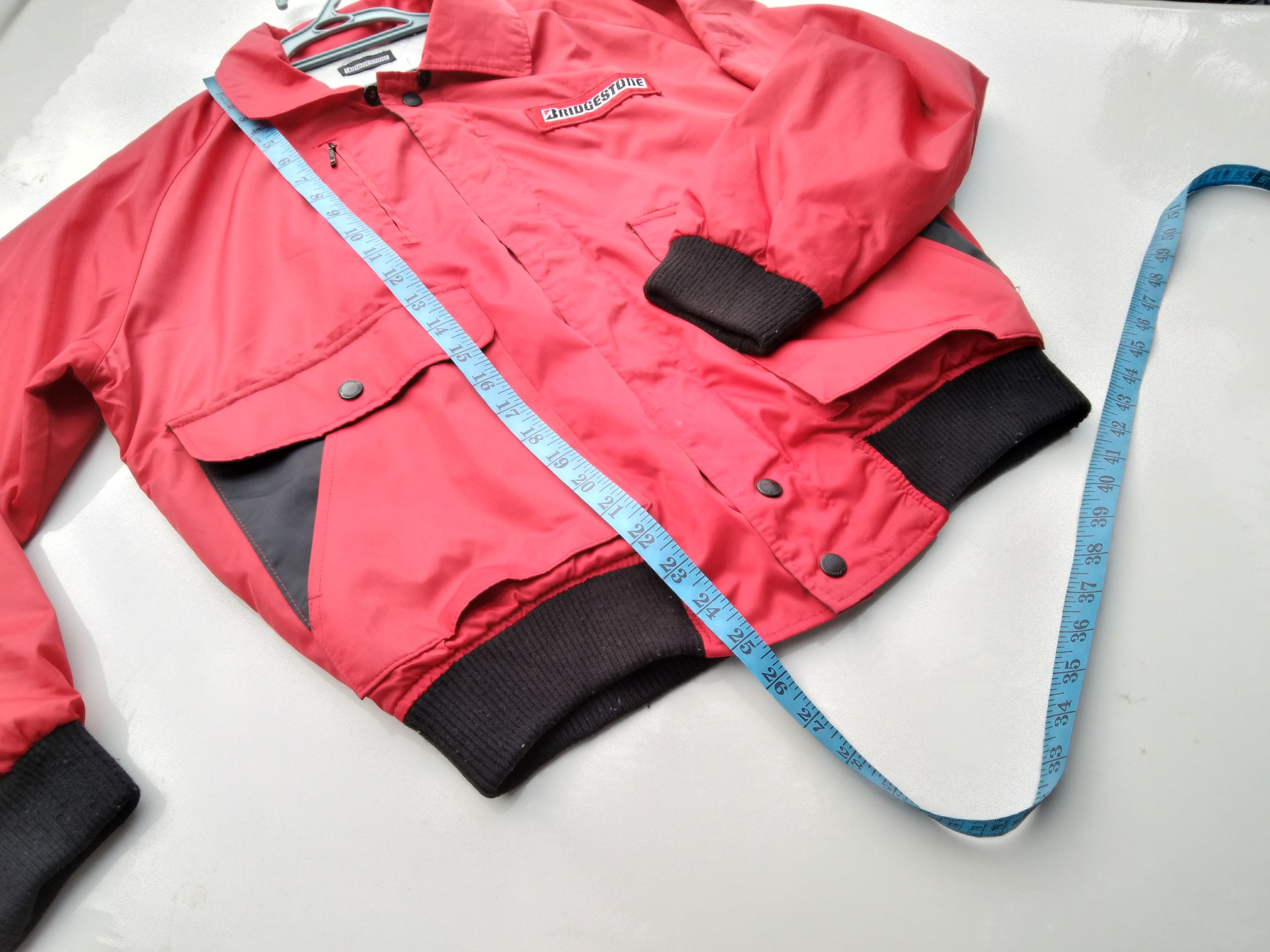 Vintage BRIDGESTONE JAPAN MEN'S LIGHT JACKET Size US L / EU 52-54 / 3 - 11 Thumbnail