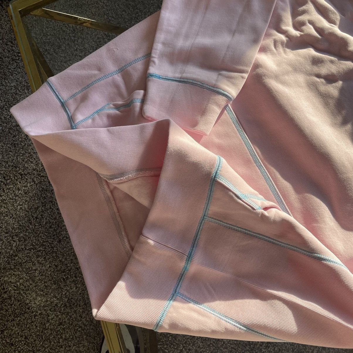 Palace Miami Vice Neo Contrast Stitch Hood triferg patch sweatshirt Size US L / EU 52-54 / 3 - 5 Thumbnail