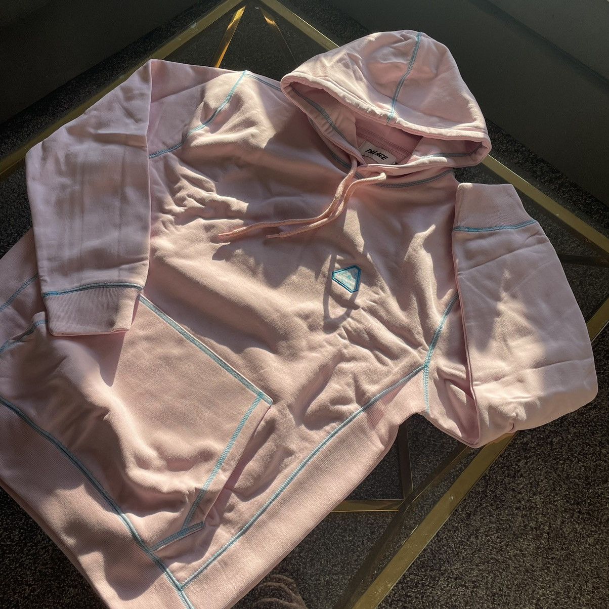 Palace Miami Vice Neo Contrast Stitch Hood triferg patch sweatshirt Size US L / EU 52-54 / 3 - 2 Thumbnail